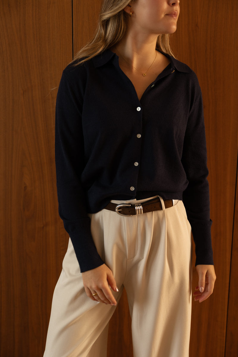 PRE-ORDER: TOSIE CARDIGAN NAVY