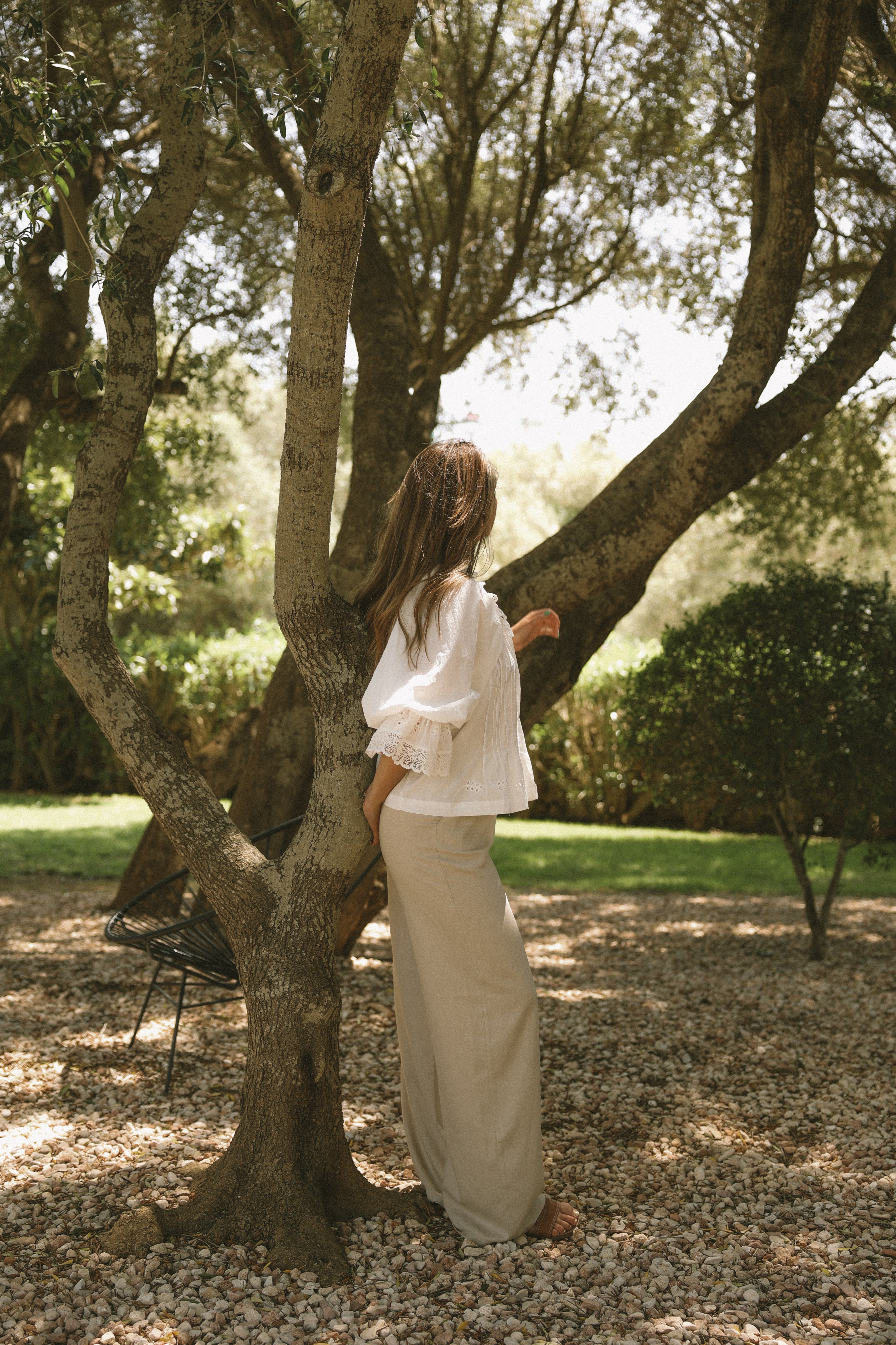ESSENTIAL LINNEN PANTS BEIGE