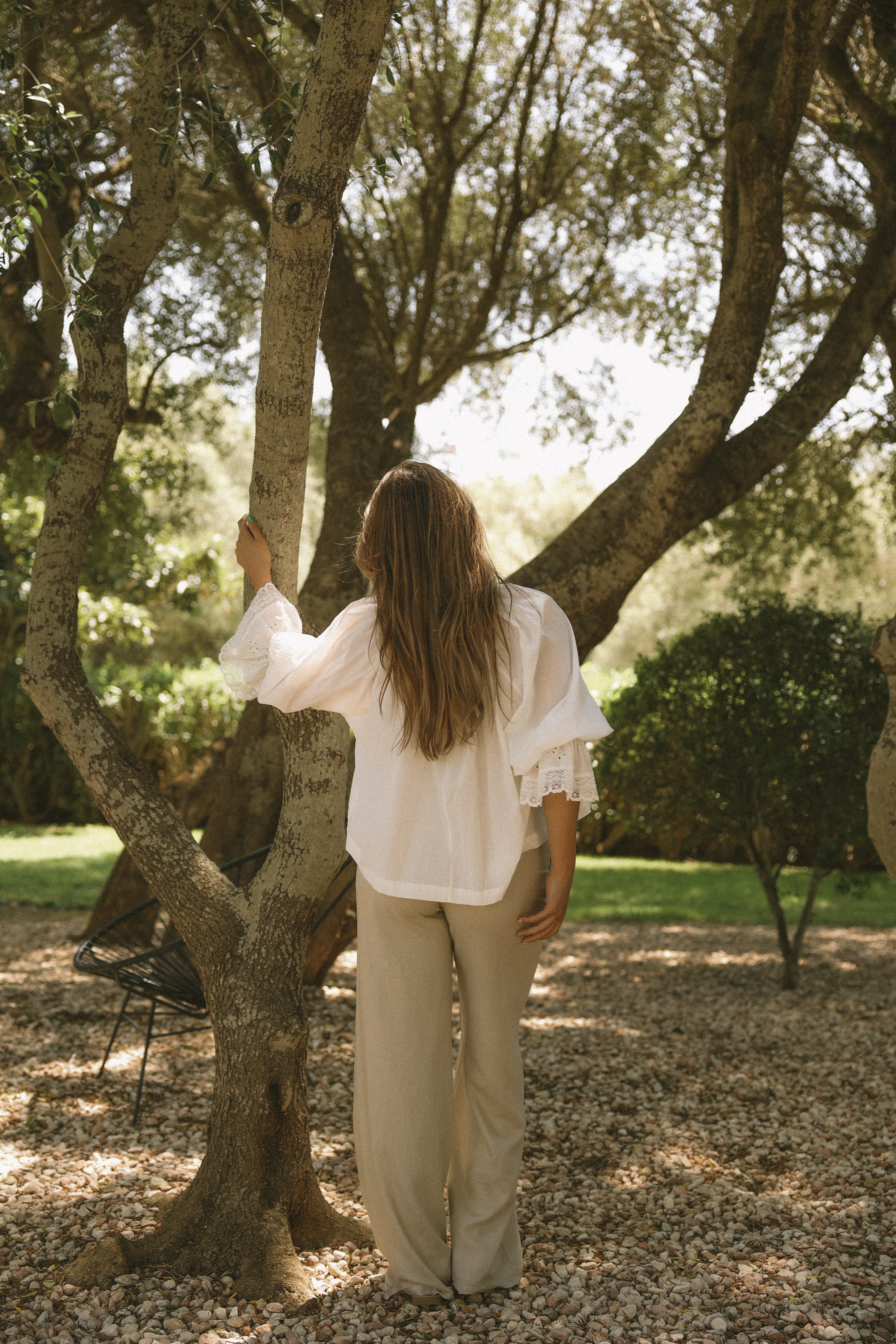 ESSENTIAL LINNEN PANTS BEIGE