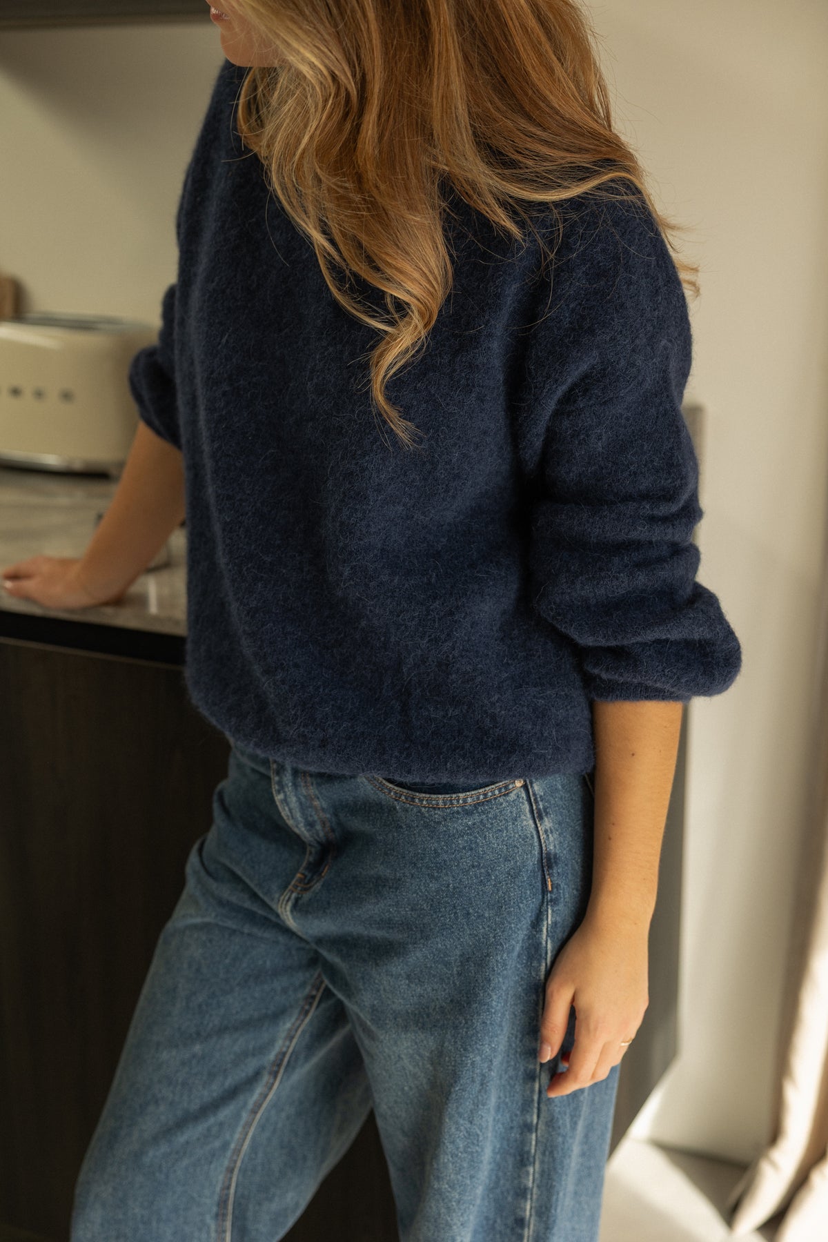 ESSENTIAL SARAH KNIT FW26 NAVY