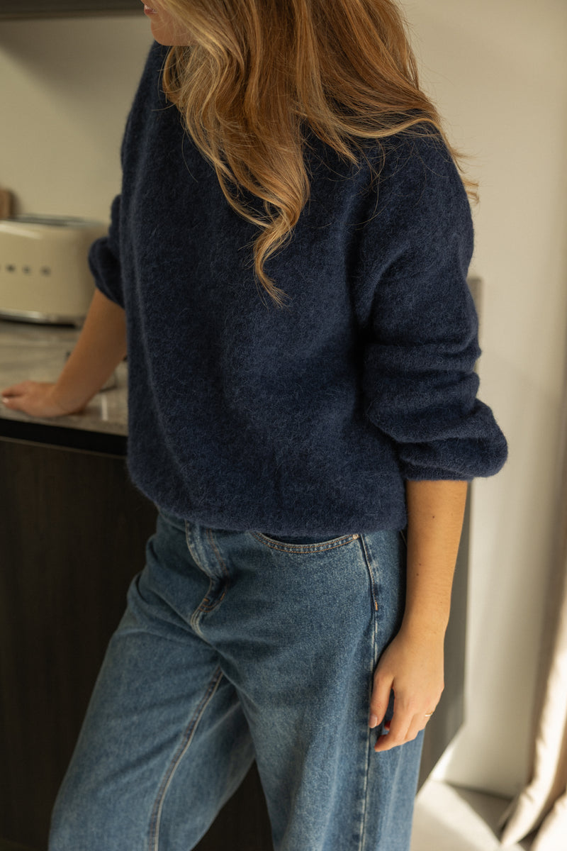 ESSENTIAL SARAH KNIT FW26 NAVY