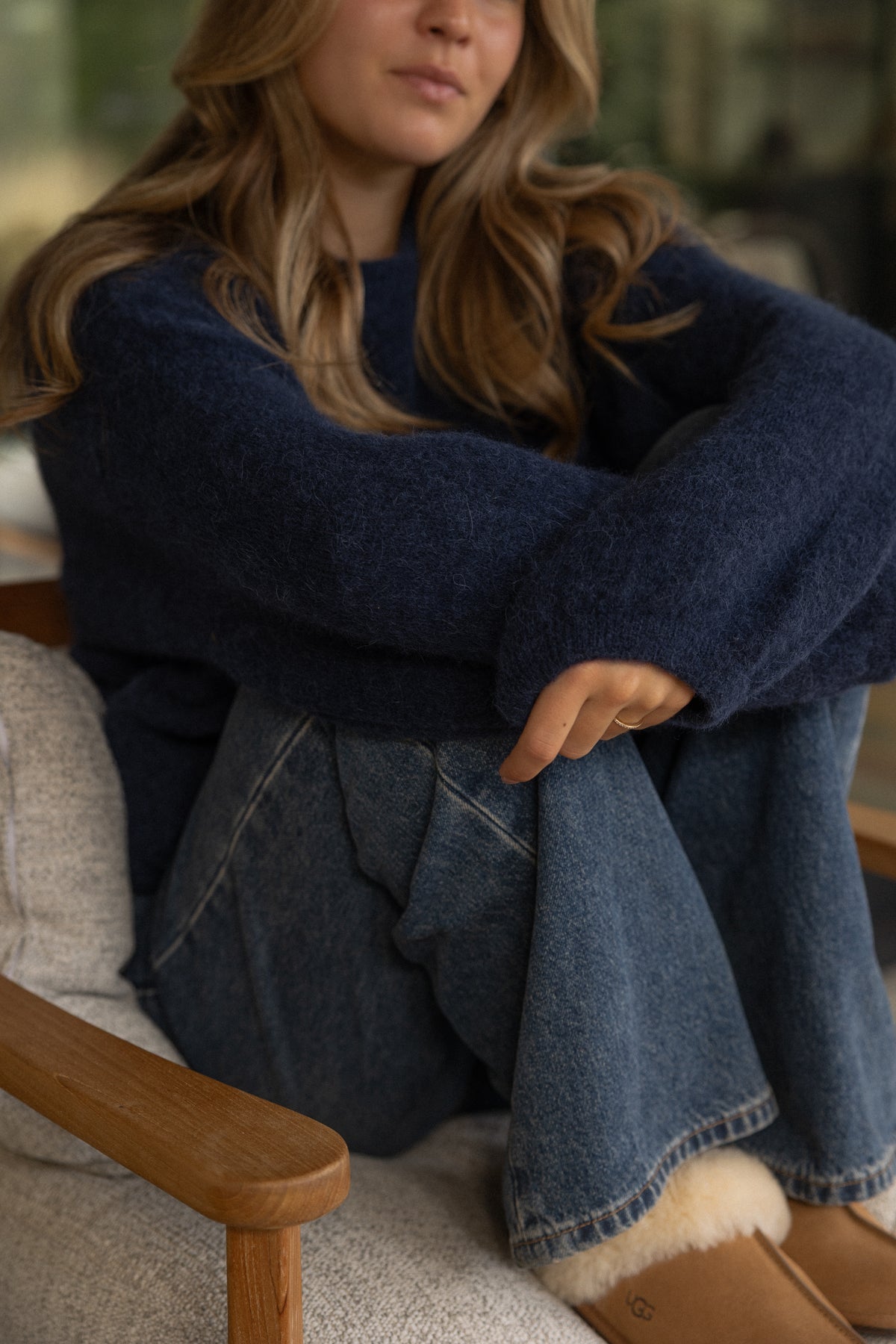 ESSENTIAL SARAH KNIT FW26 NAVY