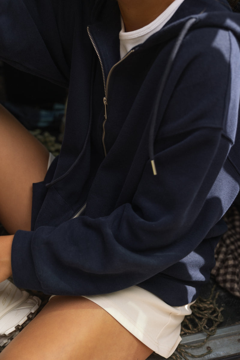 EVERYDAY OVERSIZED VEST NAVY