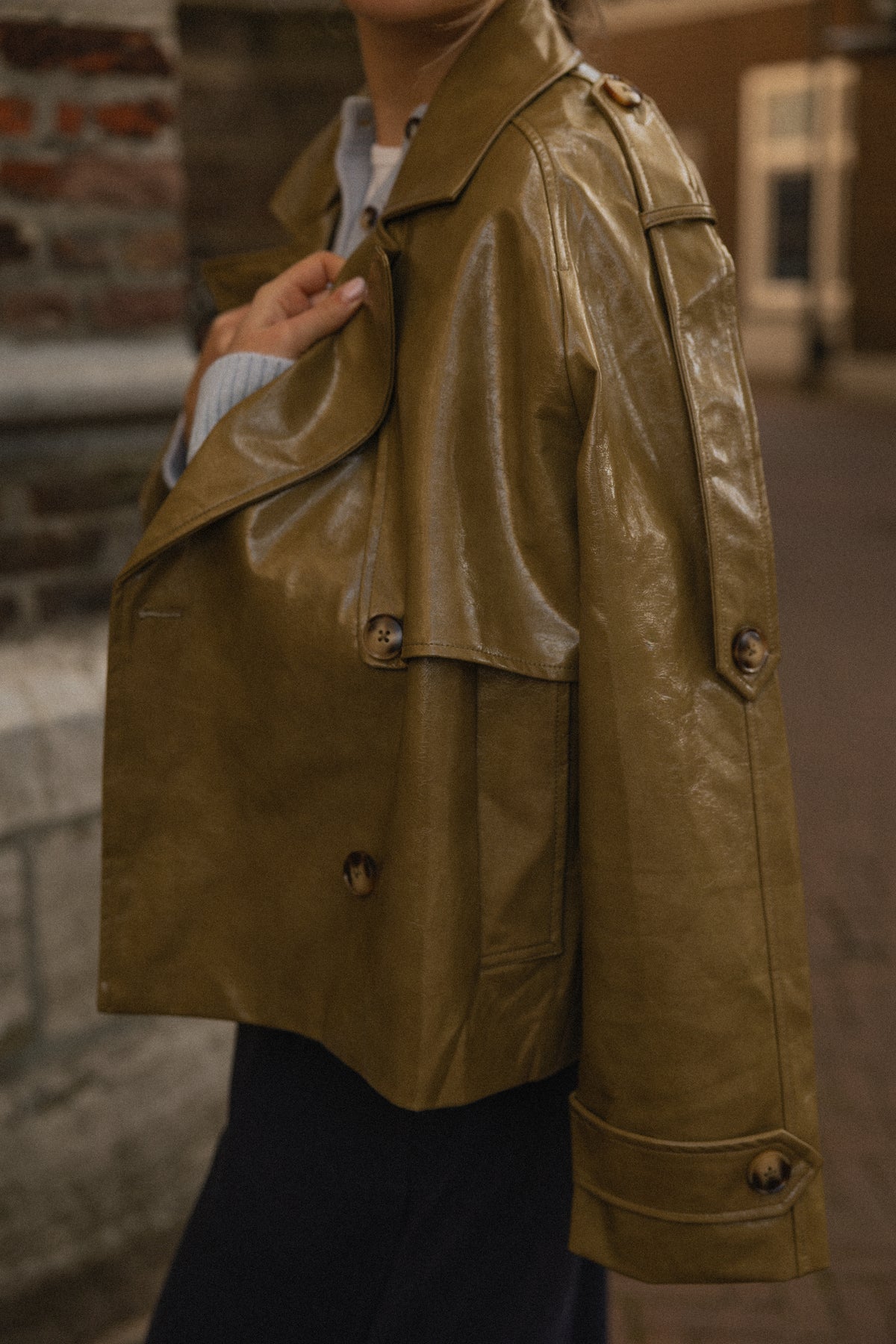 STELLA JACKET OLIVE GREEN