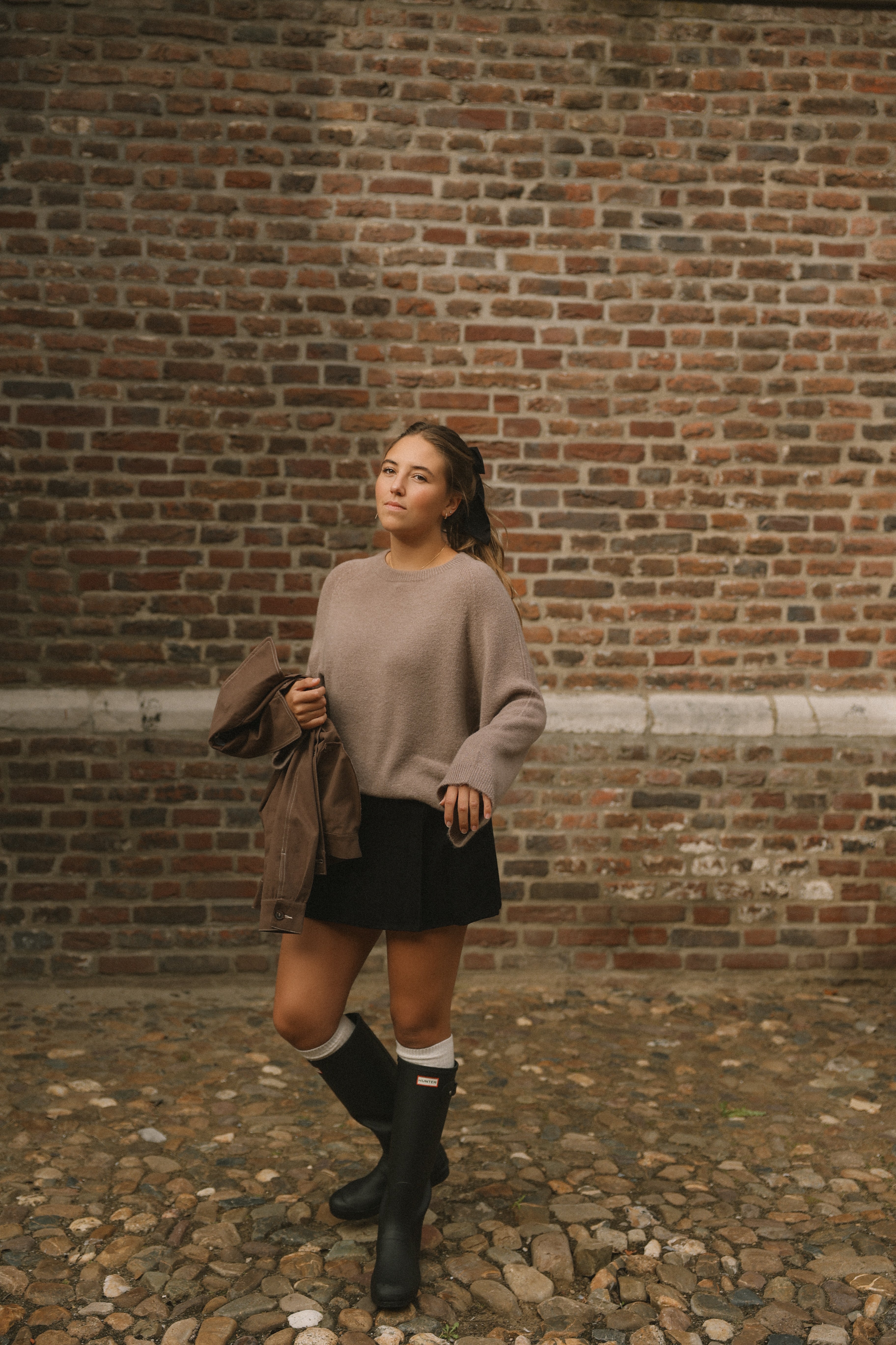 WIDE SLEEVE SARAH KNIT TAUPE