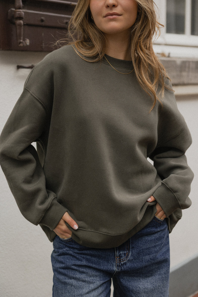 OVERSIZED KATE SWEATER KAKI