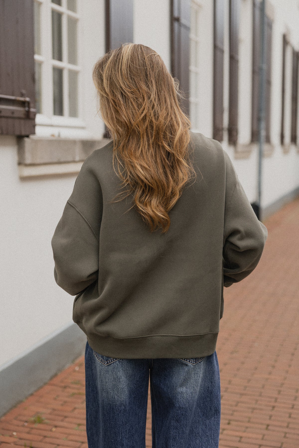 OVERSIZED KATE SWEATER KAKI