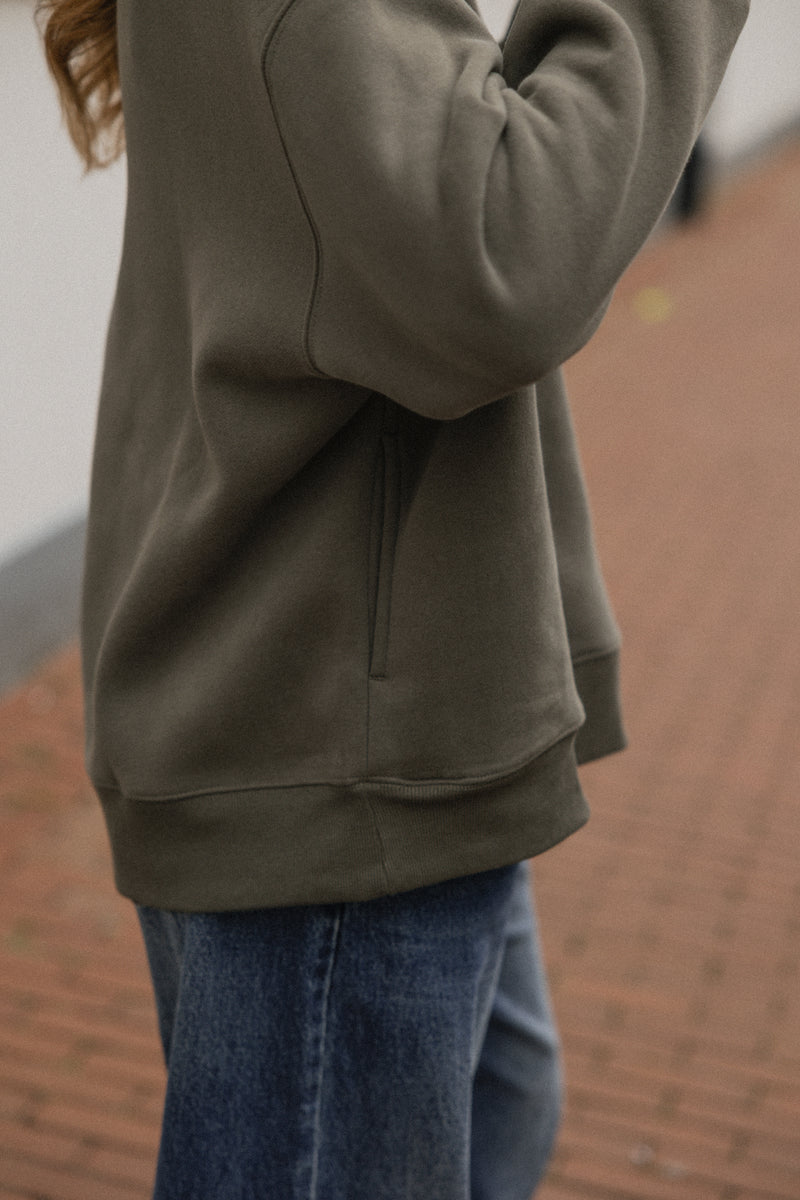 OVERSIZED KATE SWEATER KAKI