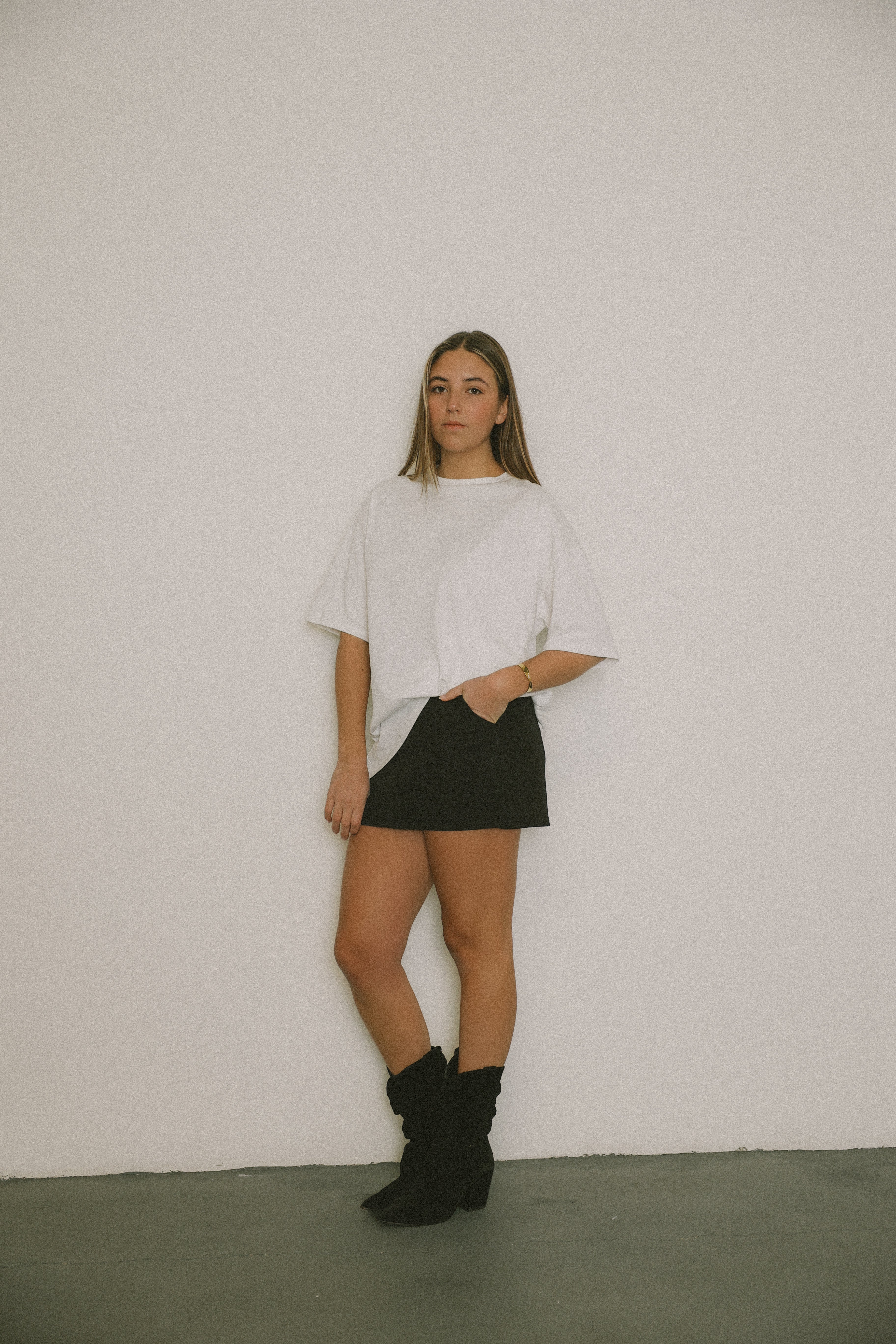 MINI SKIRT BLACK