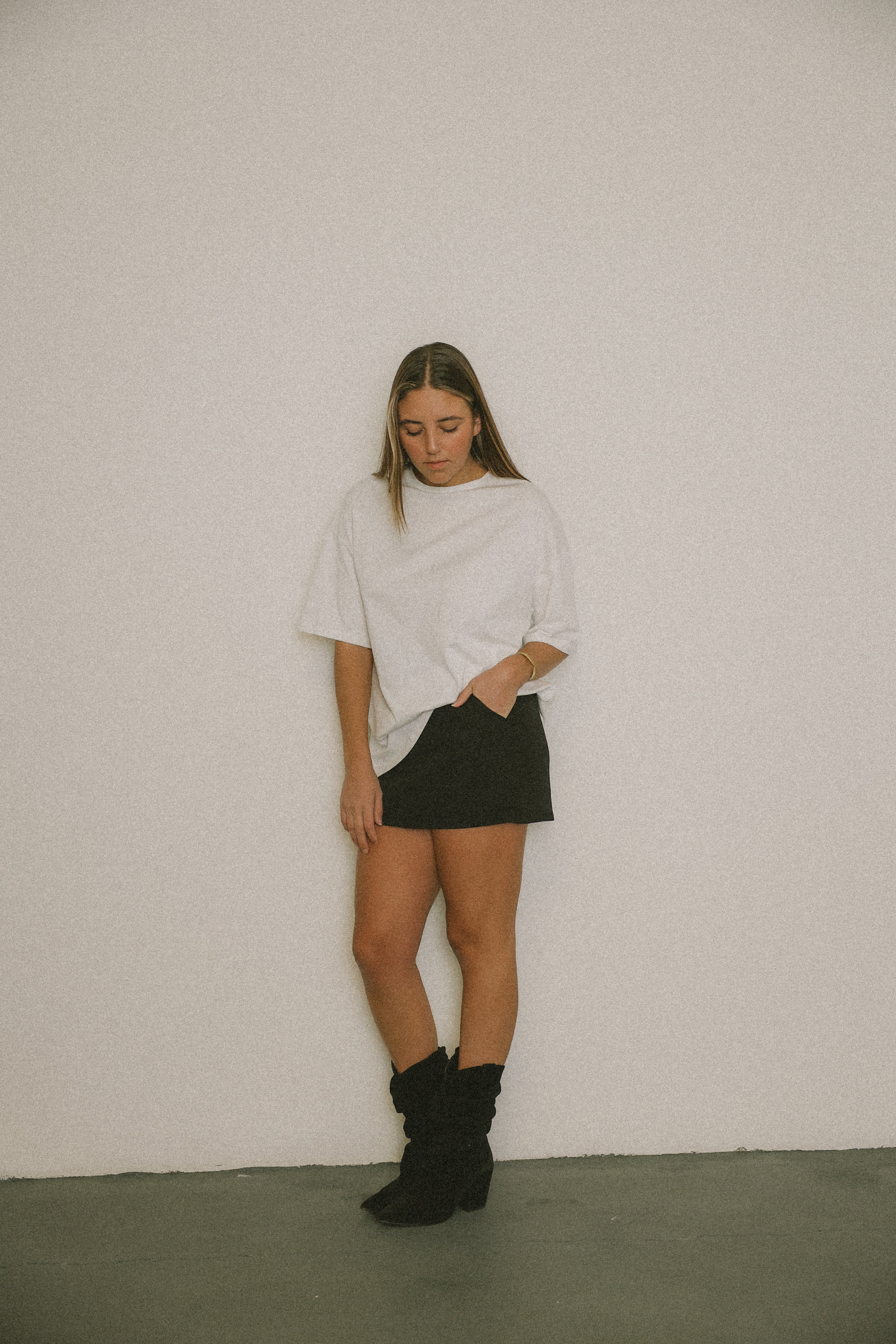 MINI SKIRT BLACK