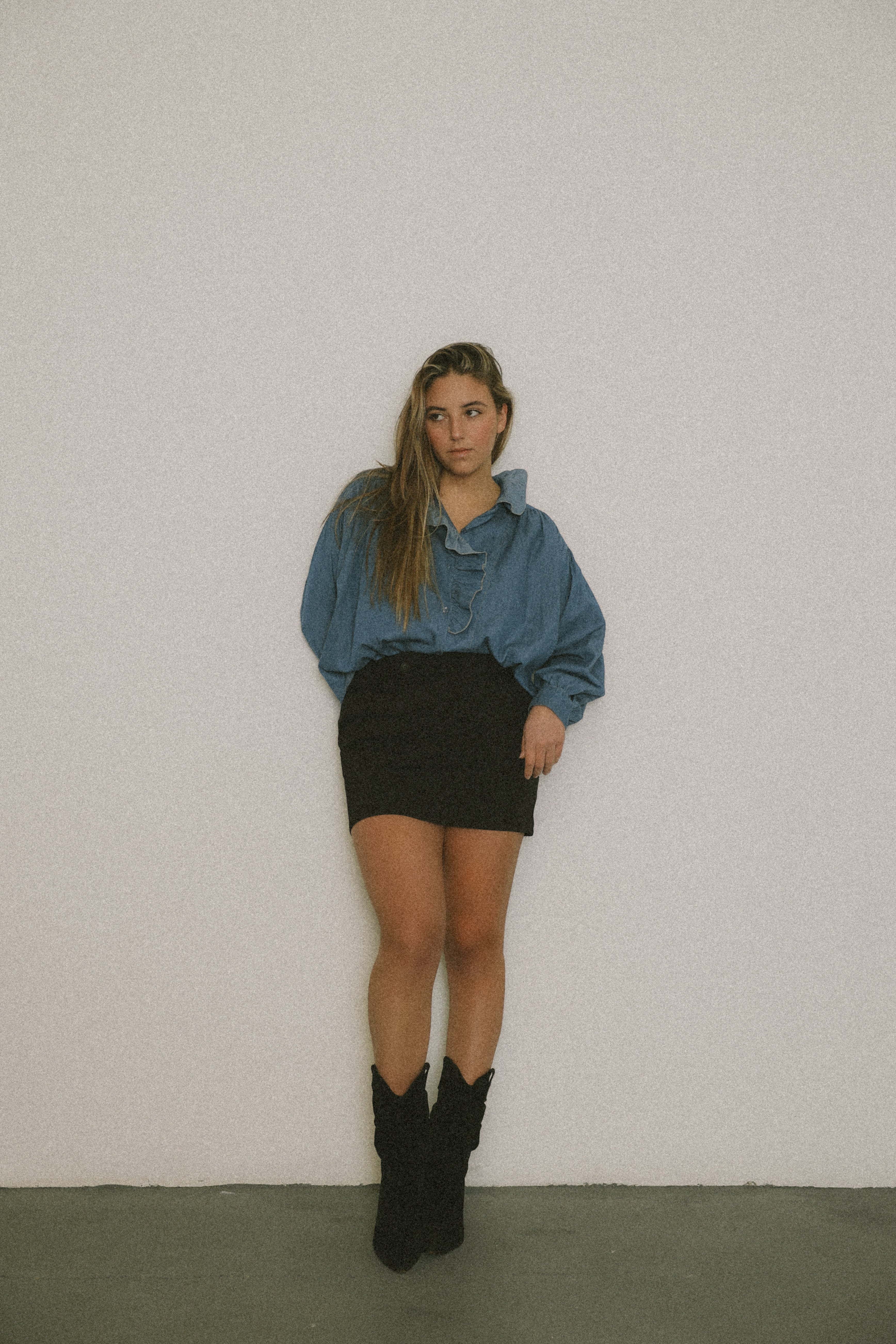 MINI SKIRT BLACK