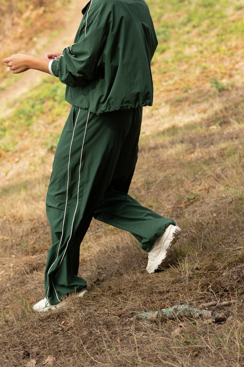 SPORTY BOMBER JACKET GREEN