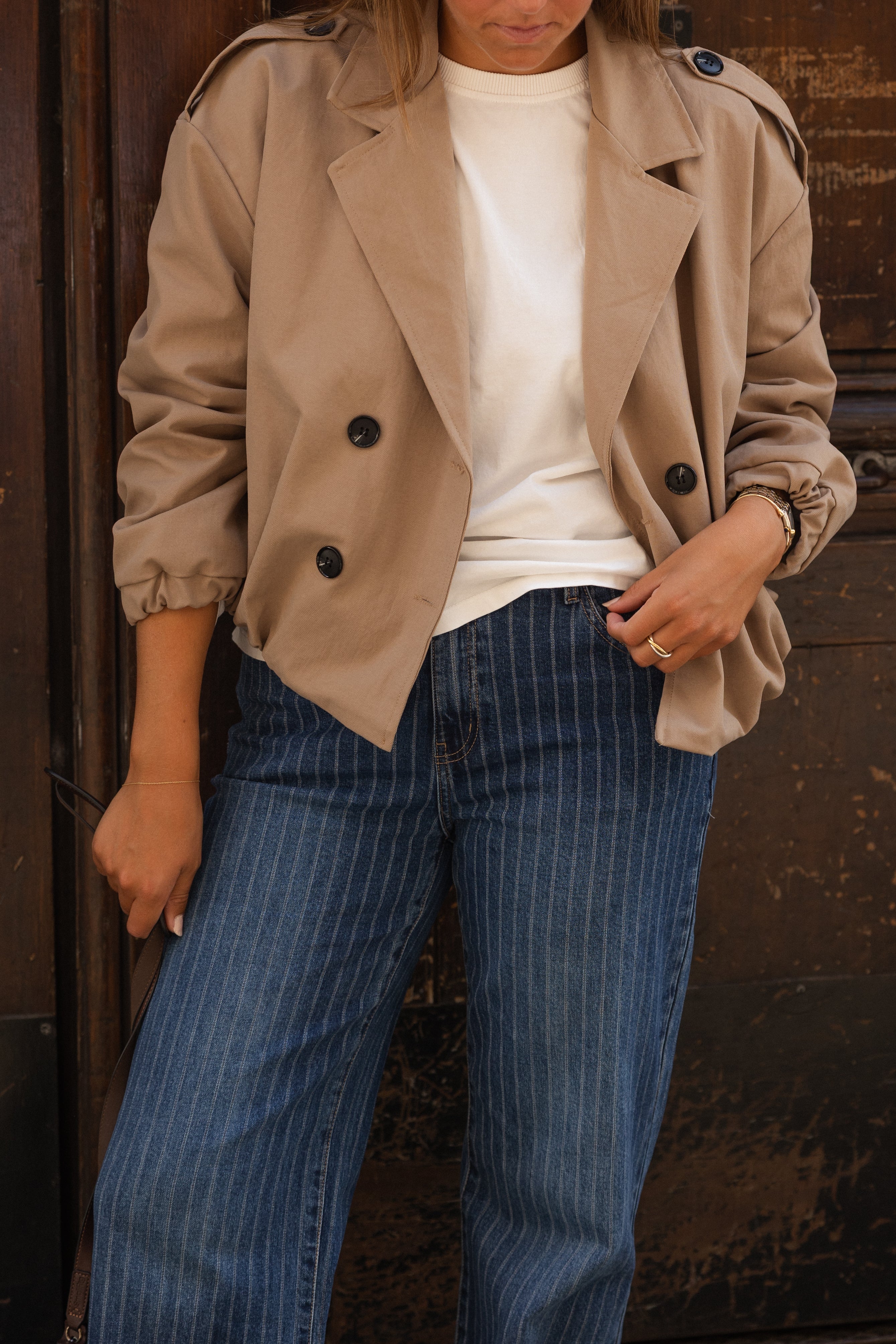 SOPHIE TRENCH COAT BEIGE