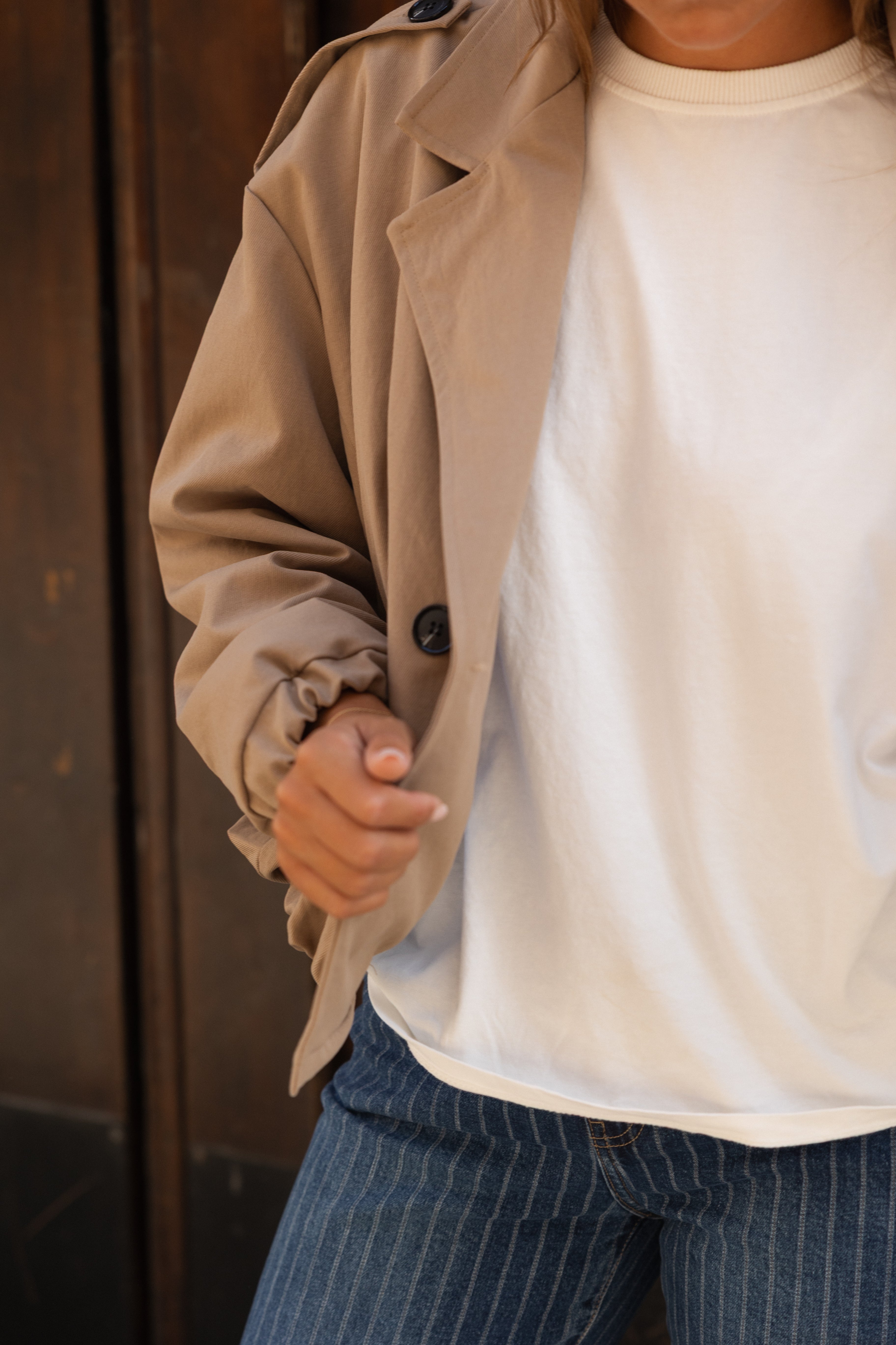 SOPHIE TRENCH COAT BEIGE