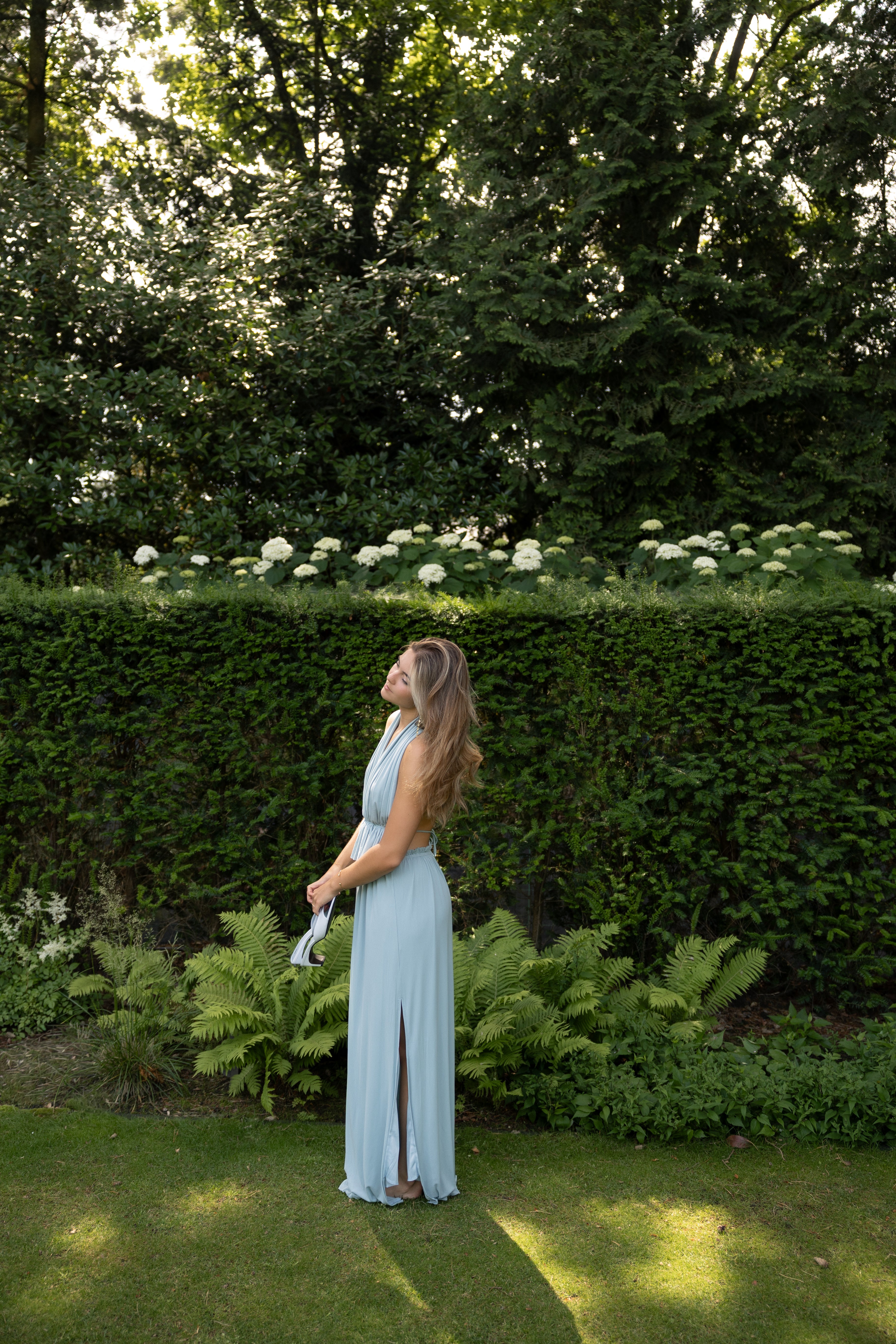 DREAMY SKIRT BABY BLUE