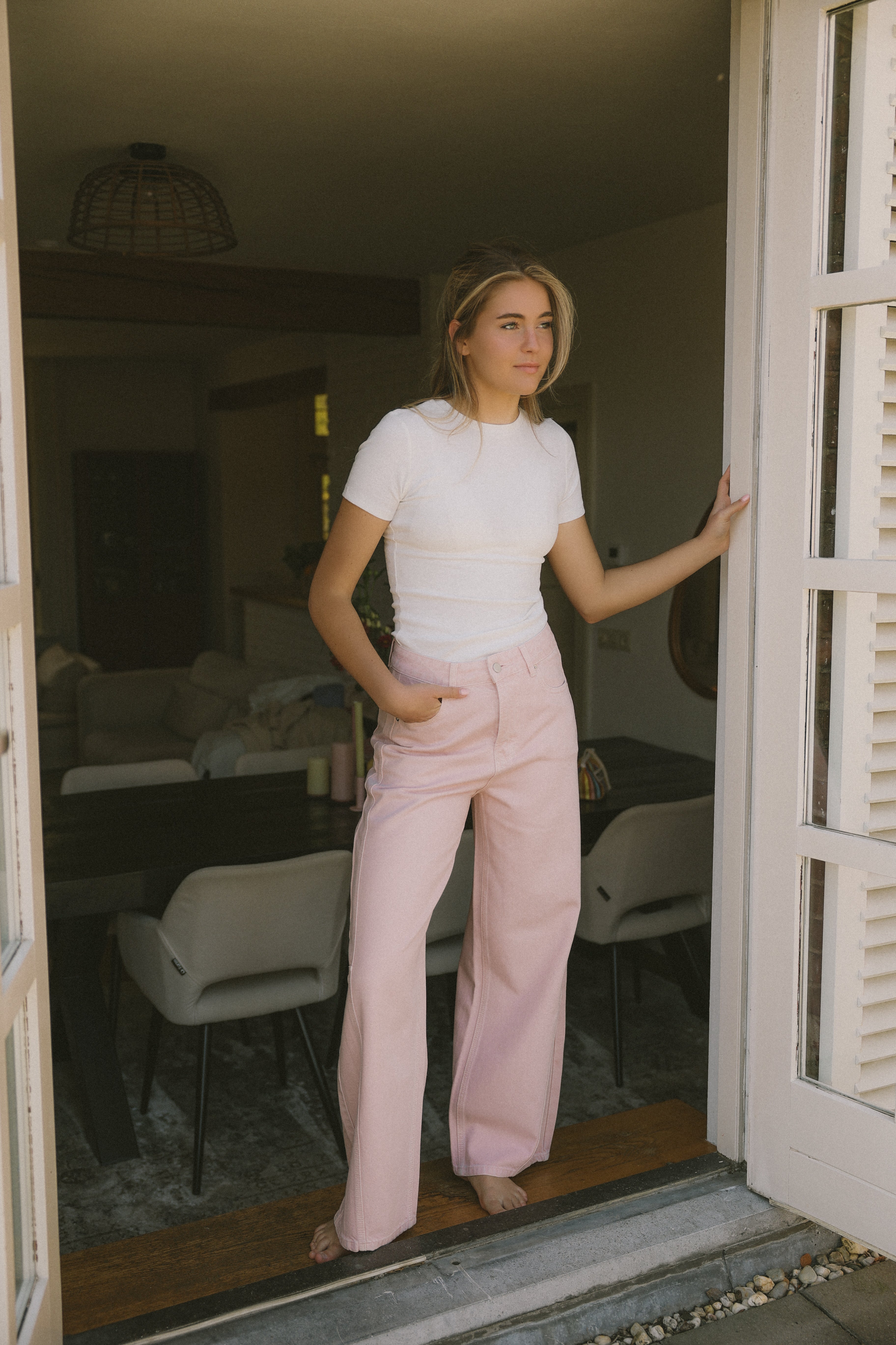 LOLLY JEANS BABY PINK