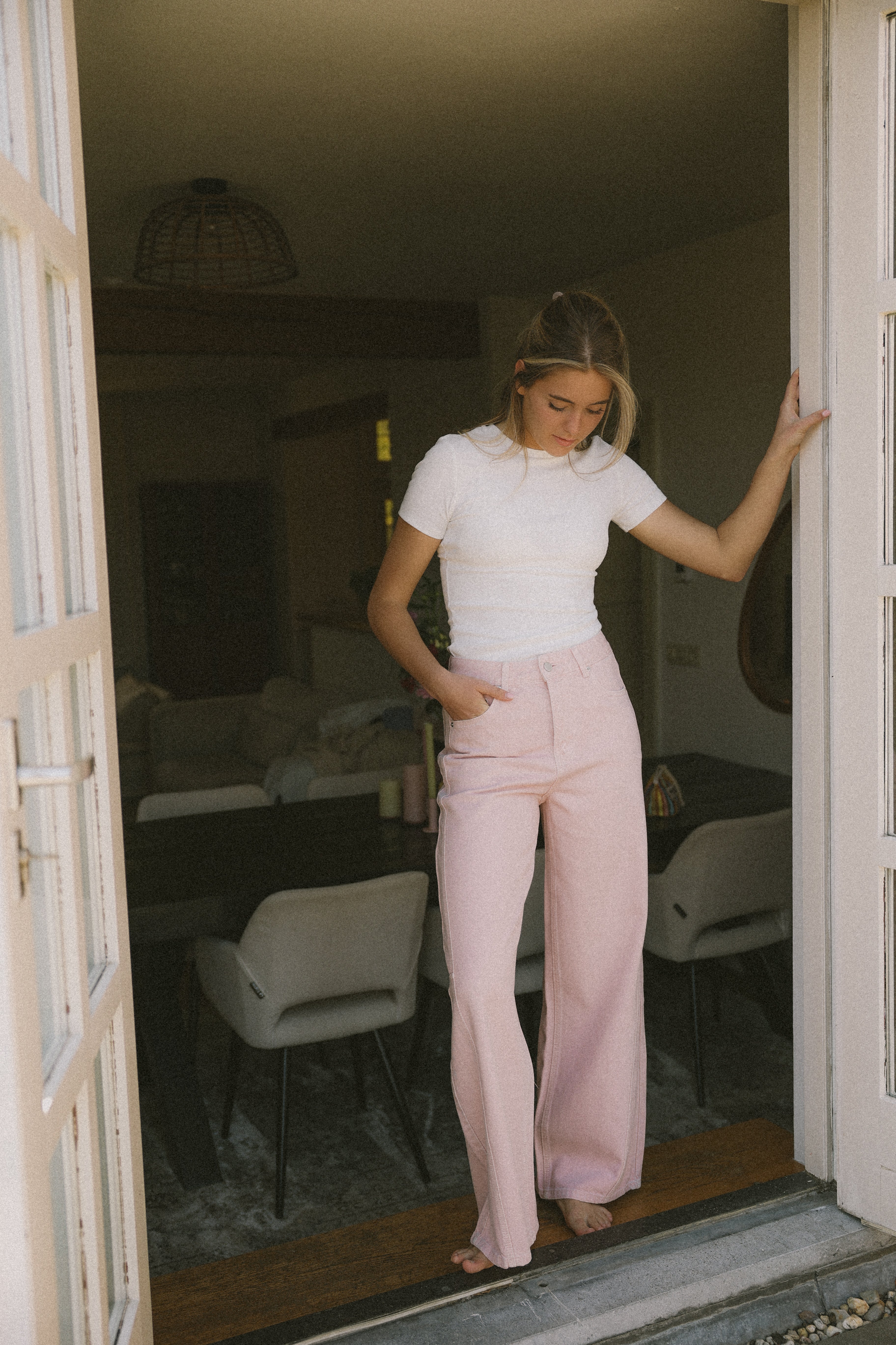 LOLLY JEANS BABY PINK