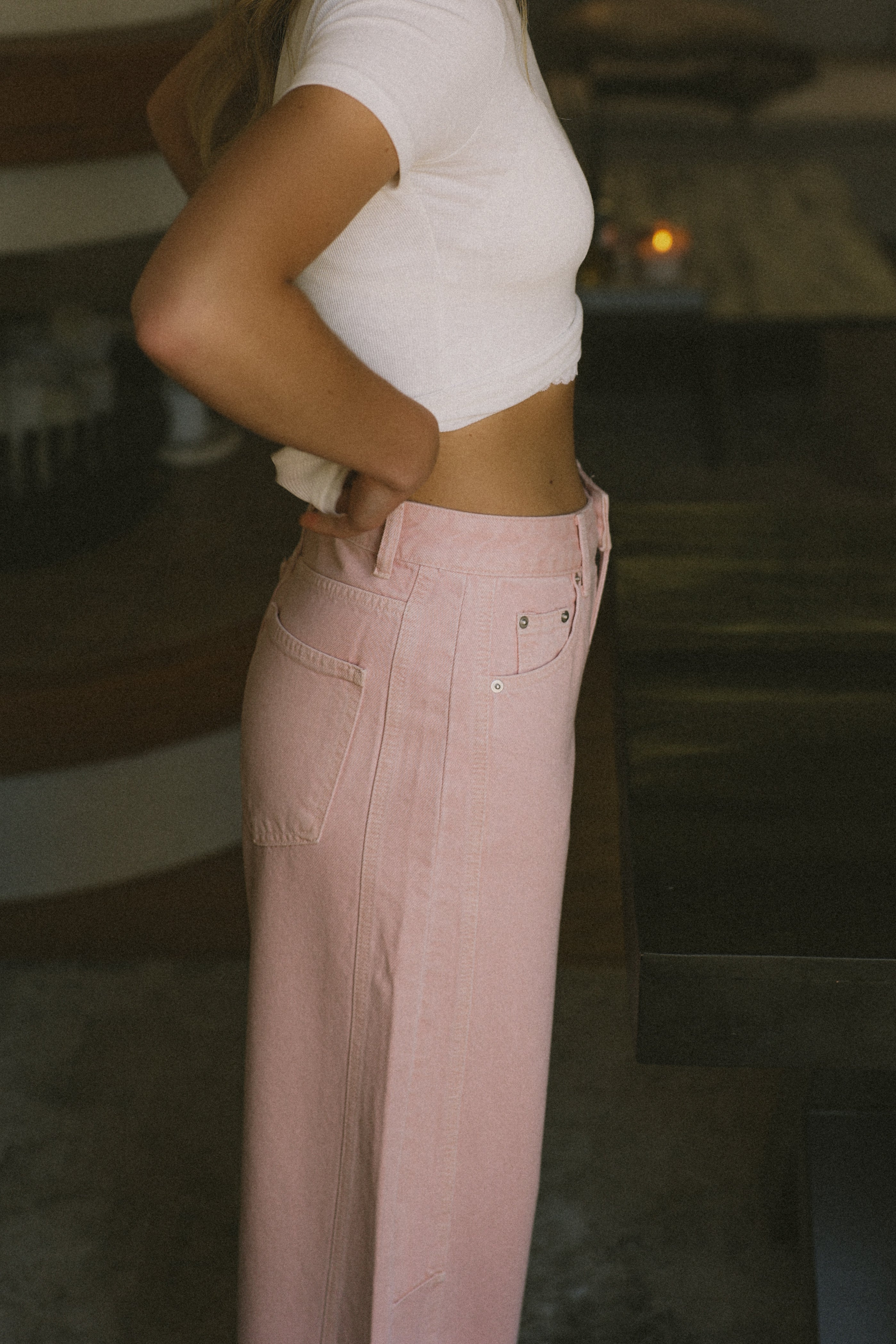 LOLLY JEANS BABY PINK