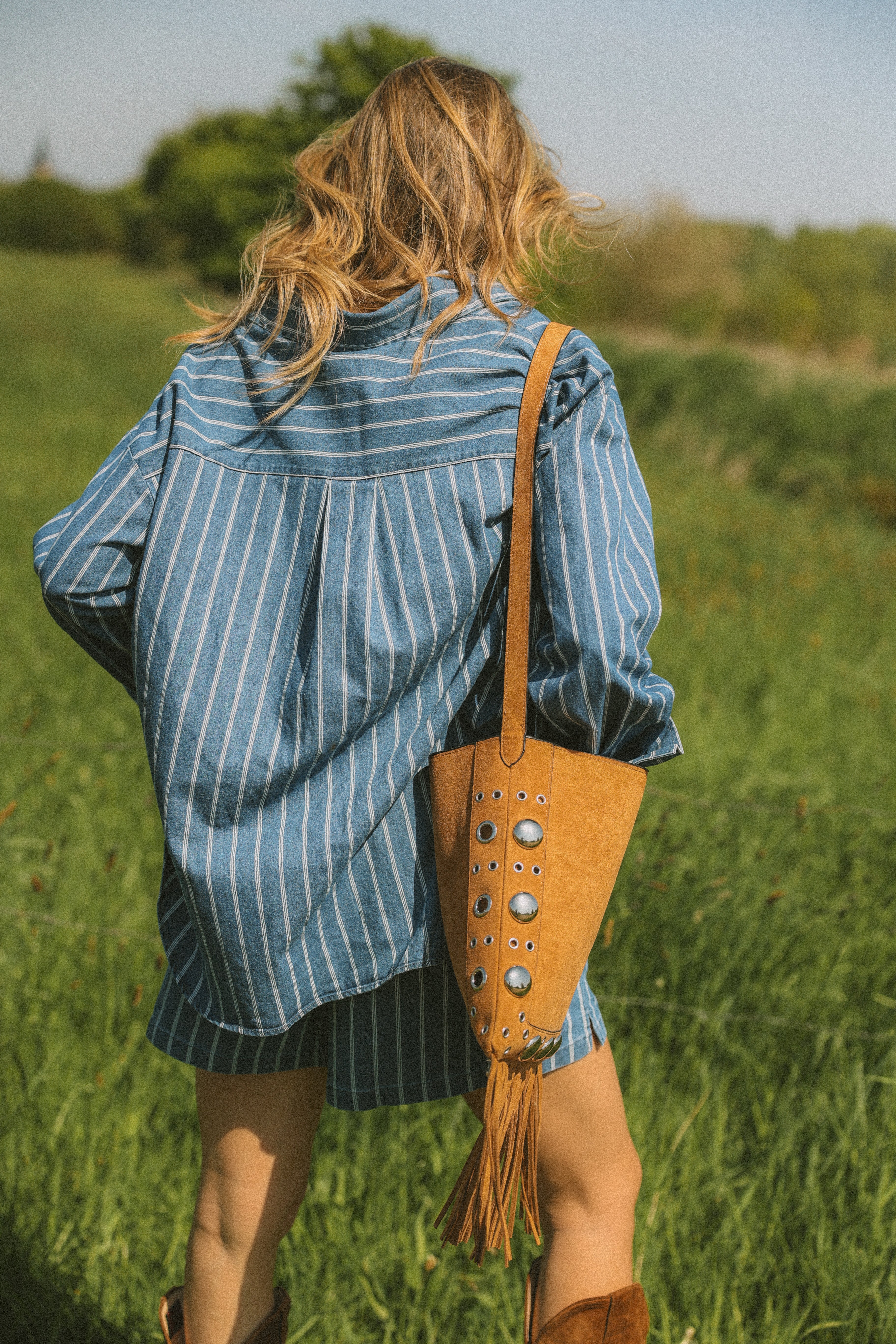 OVERSIZED STRIPED LAUREN SHIRT