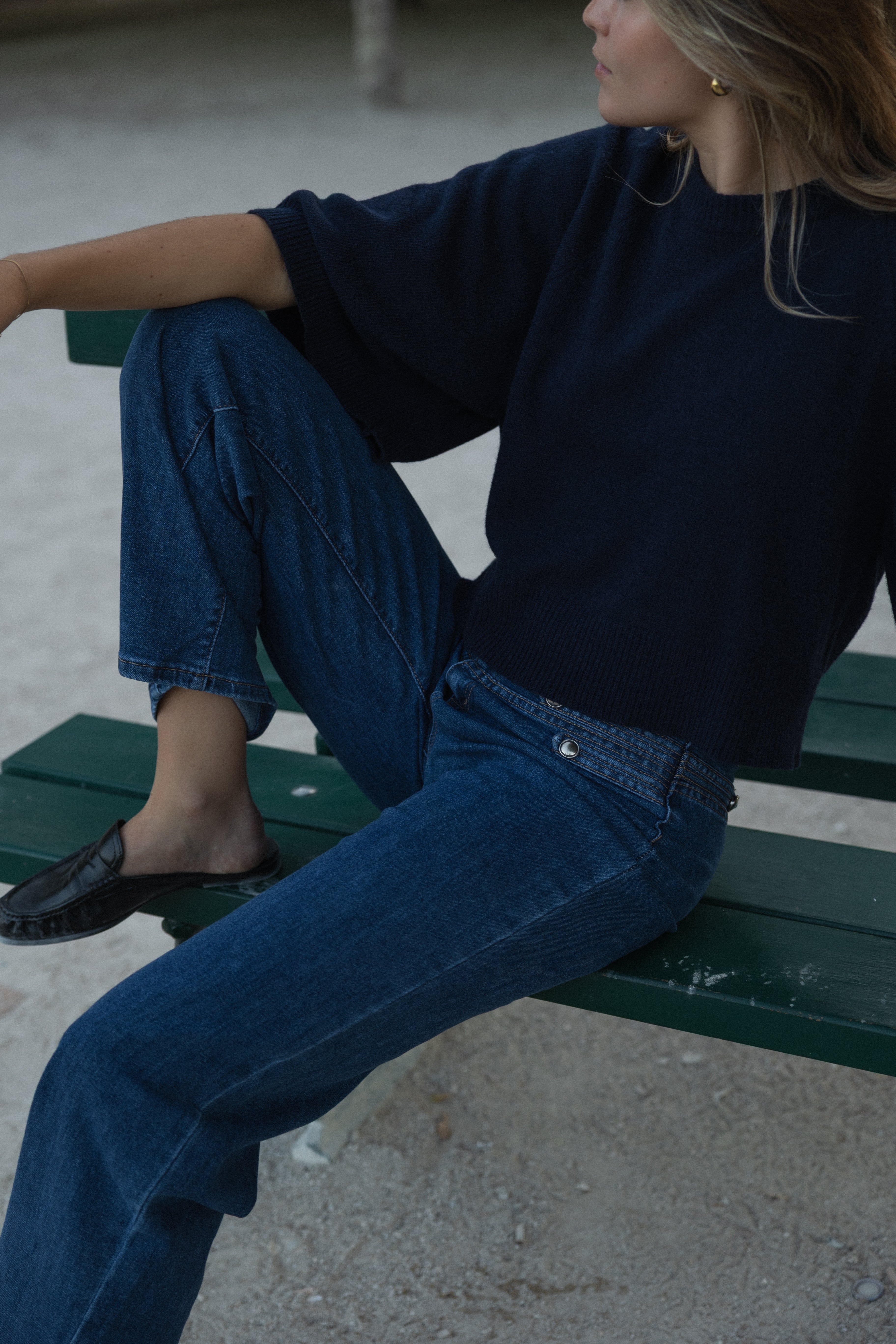 AUTUMN SAAR KNIT NAVY