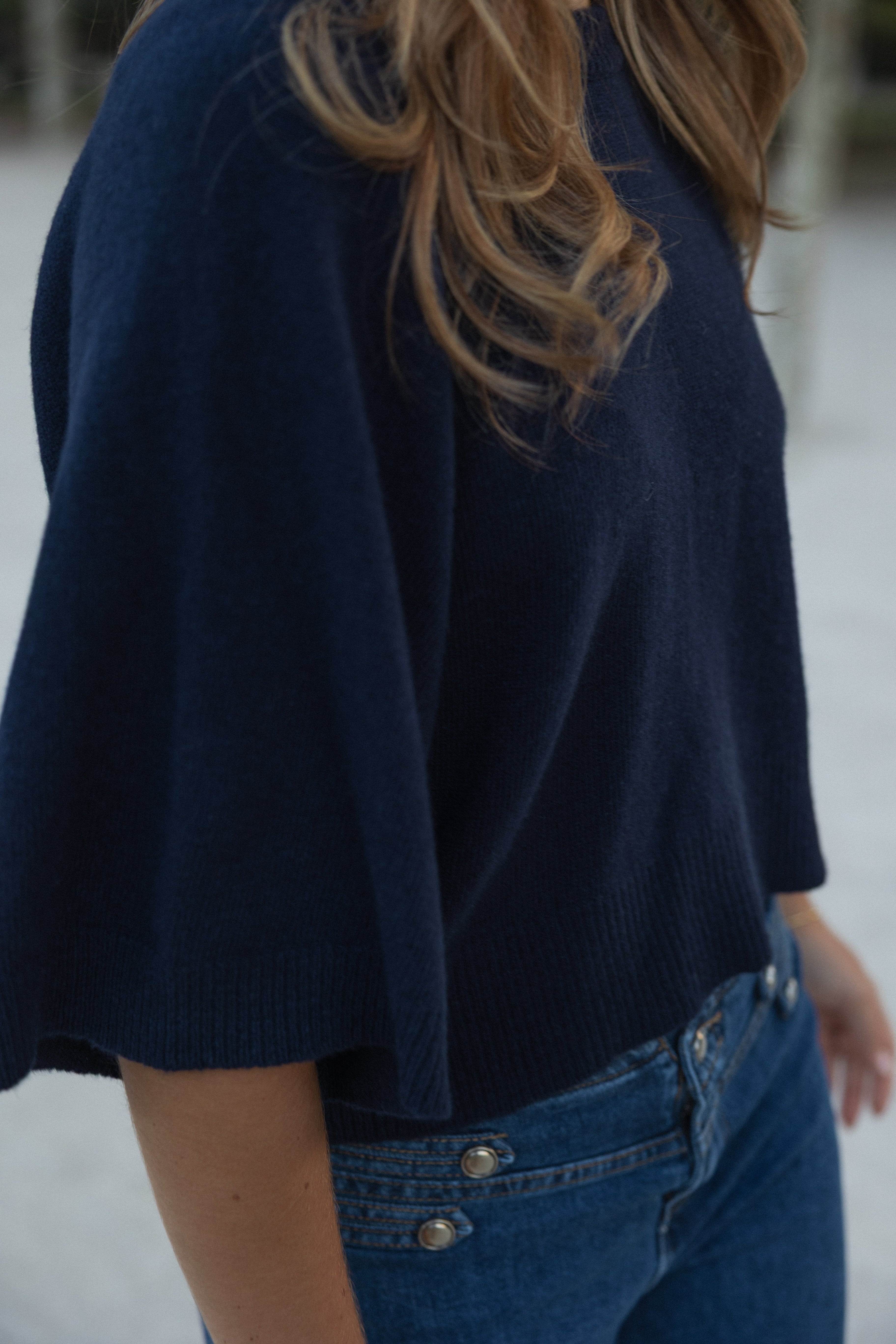 AUTUMN SAAR KNIT NAVY
