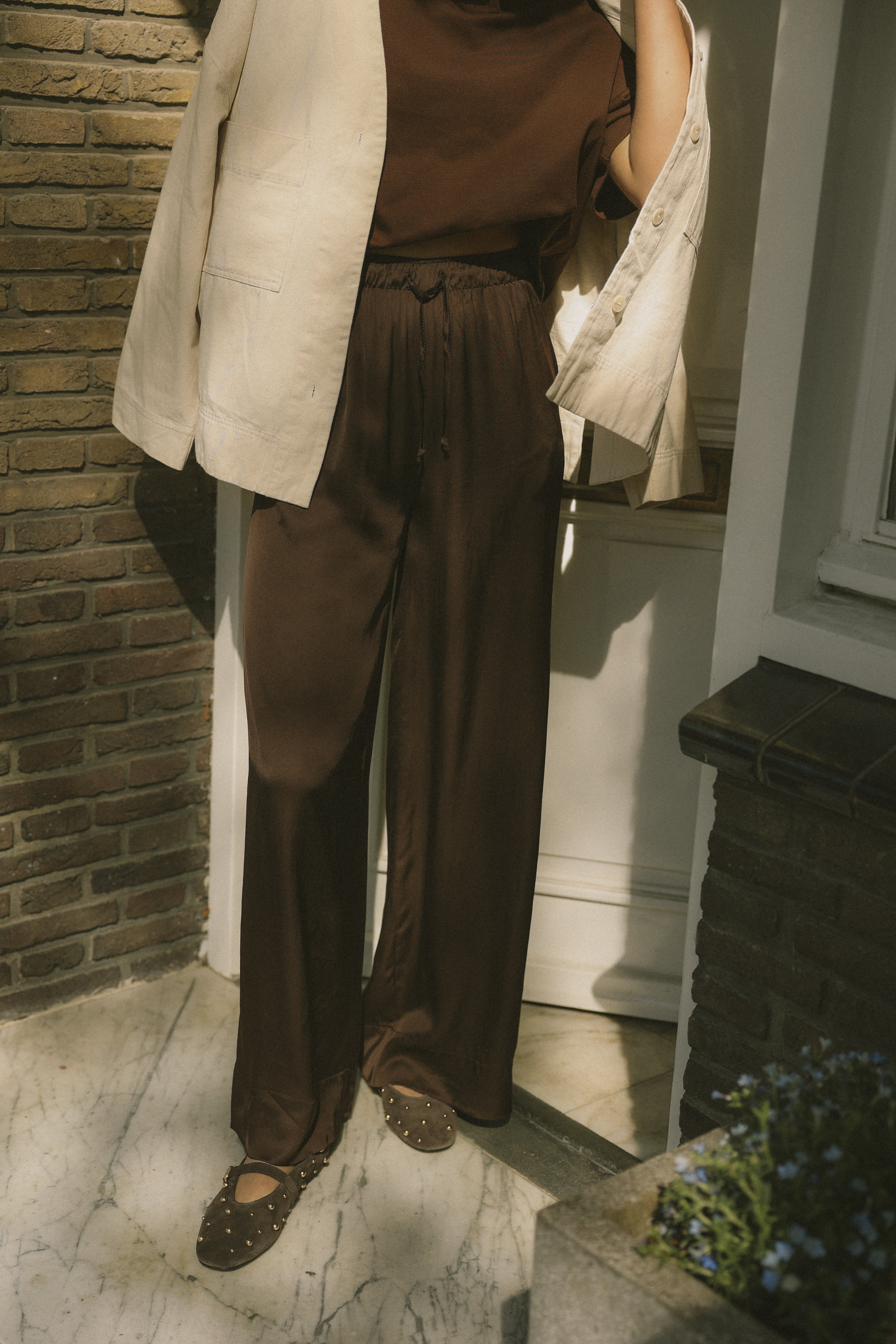 LOULOU PANTS CHOCO