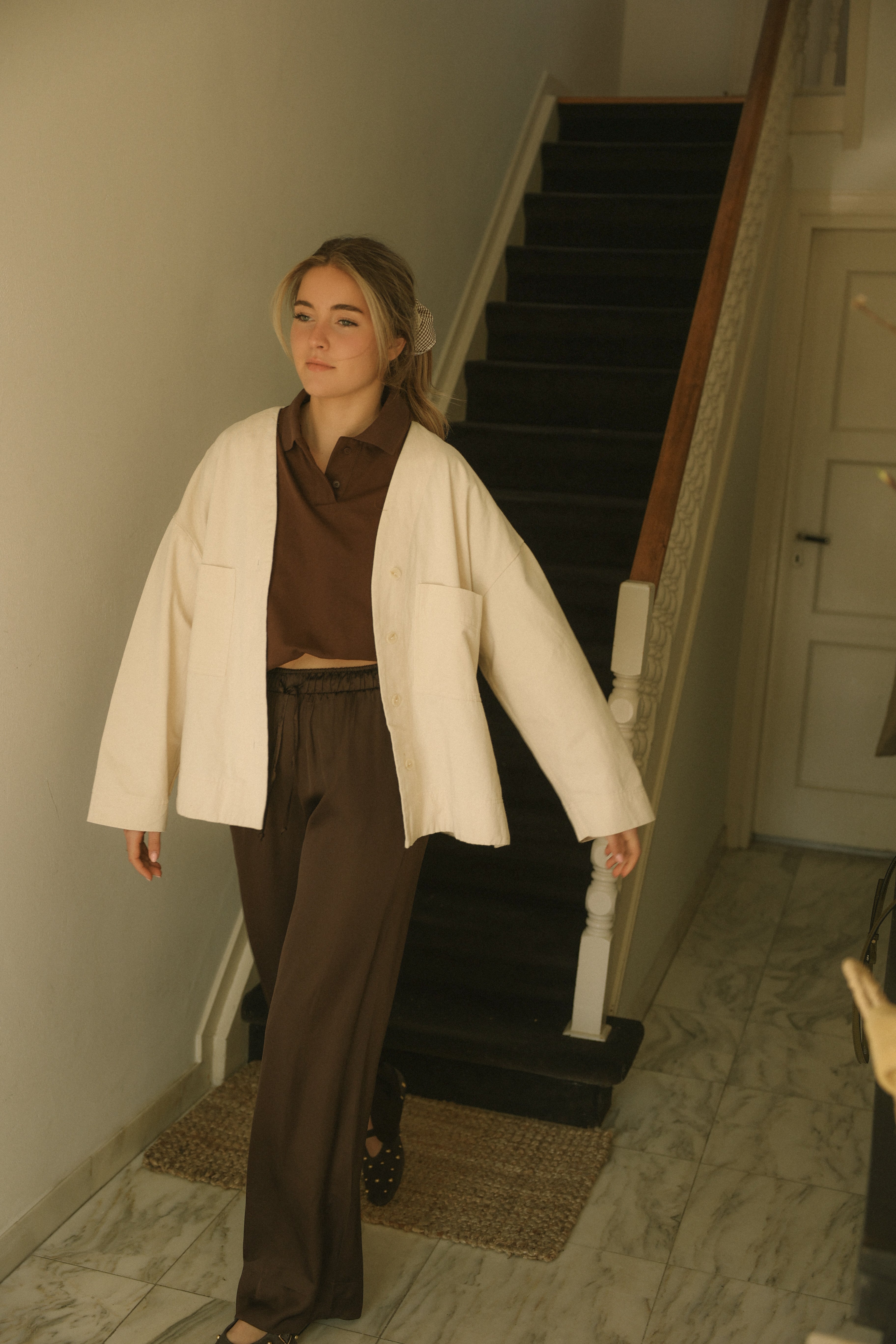 LOULOU PANTS CHOCO