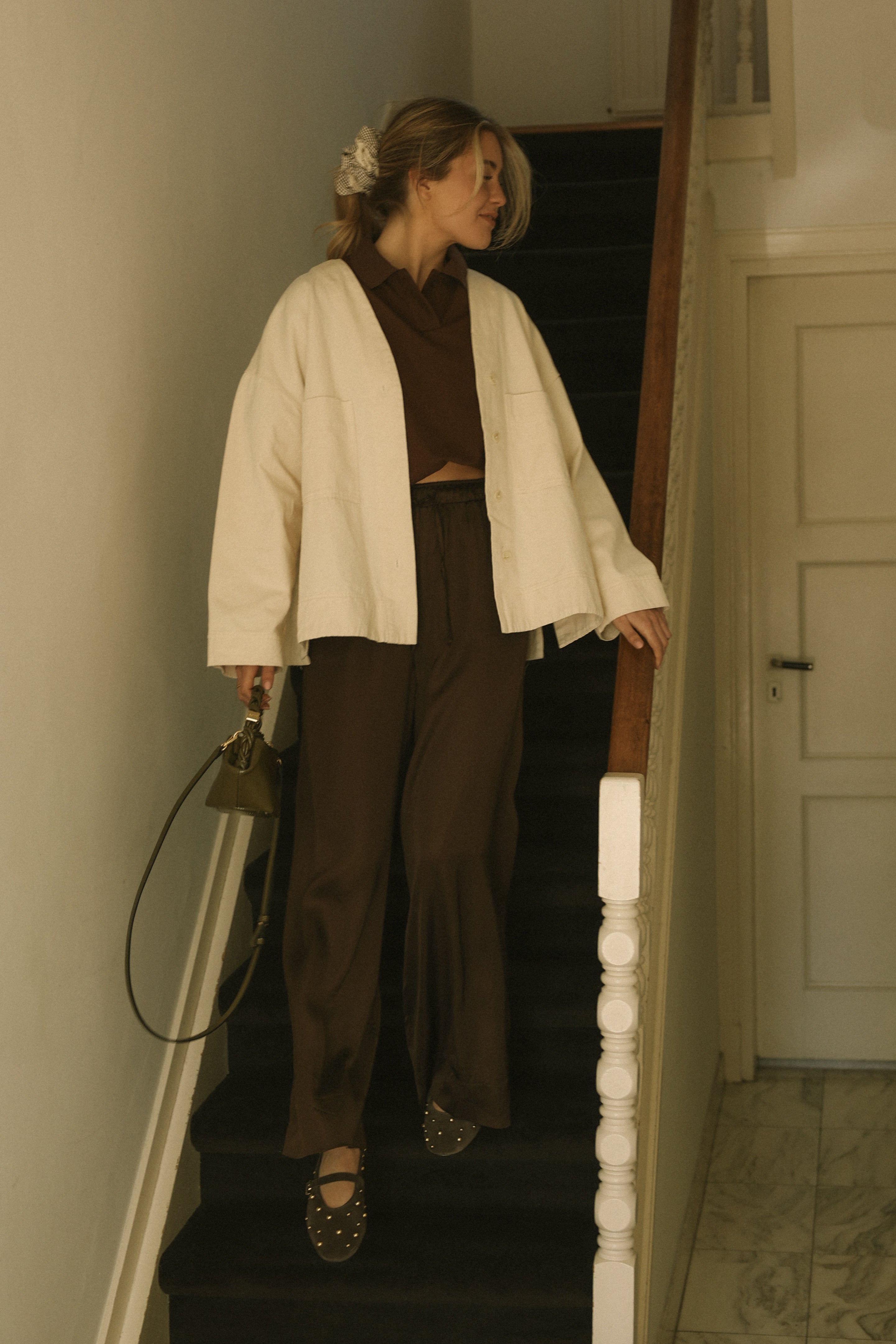 LOULOU PANTS CHOCO