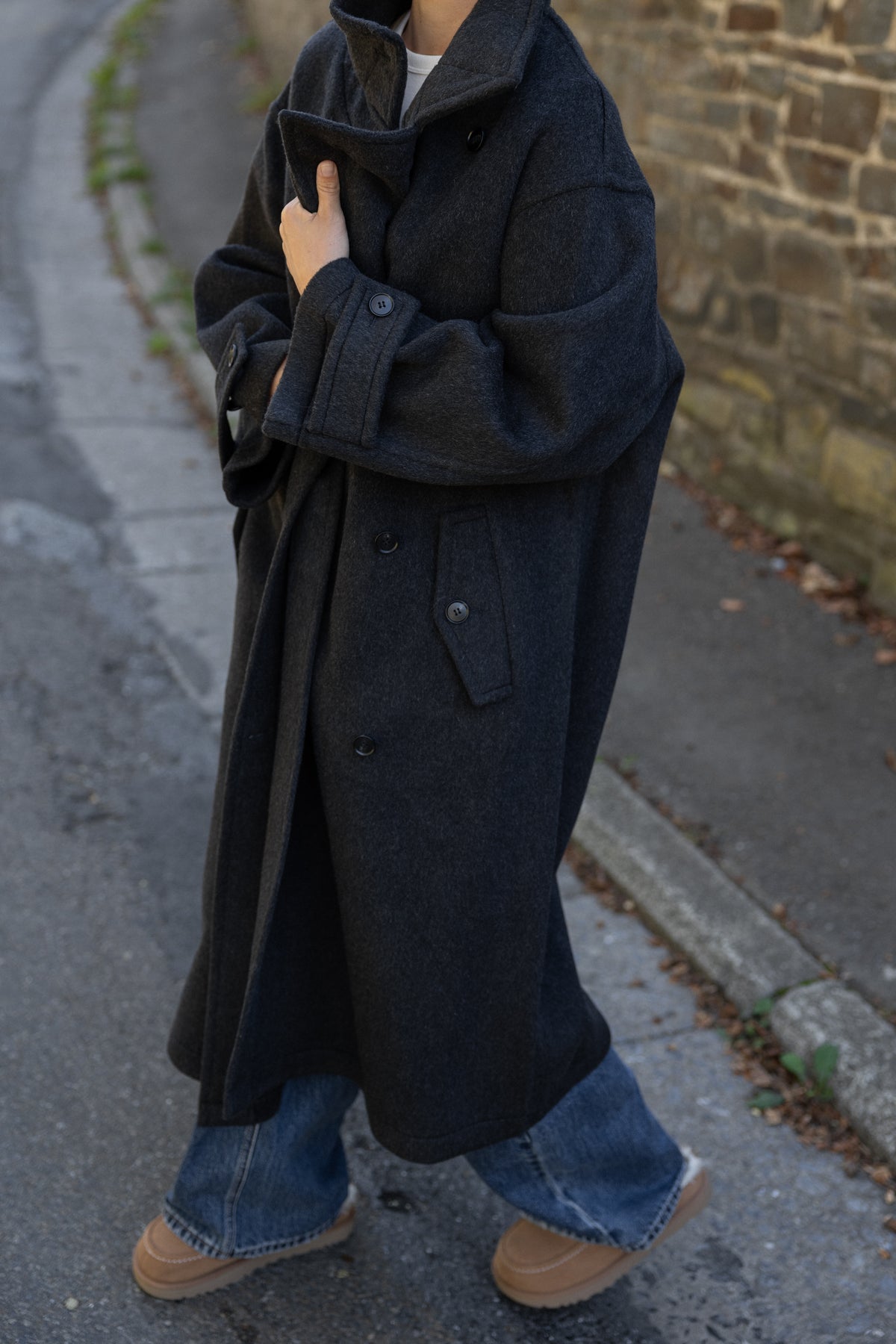 THE FRANKIE COAT GREY