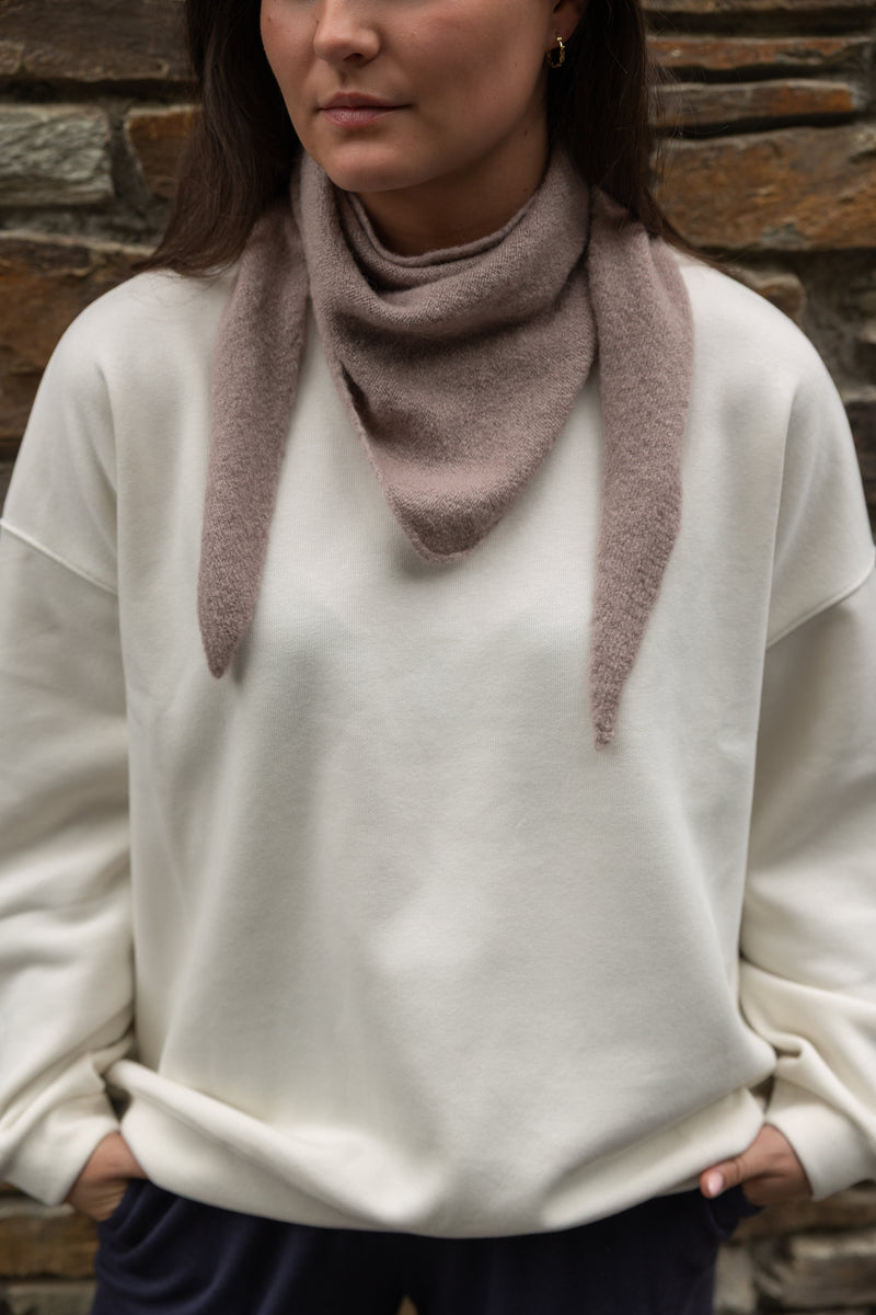 ATELJEE SCARF TAUPE