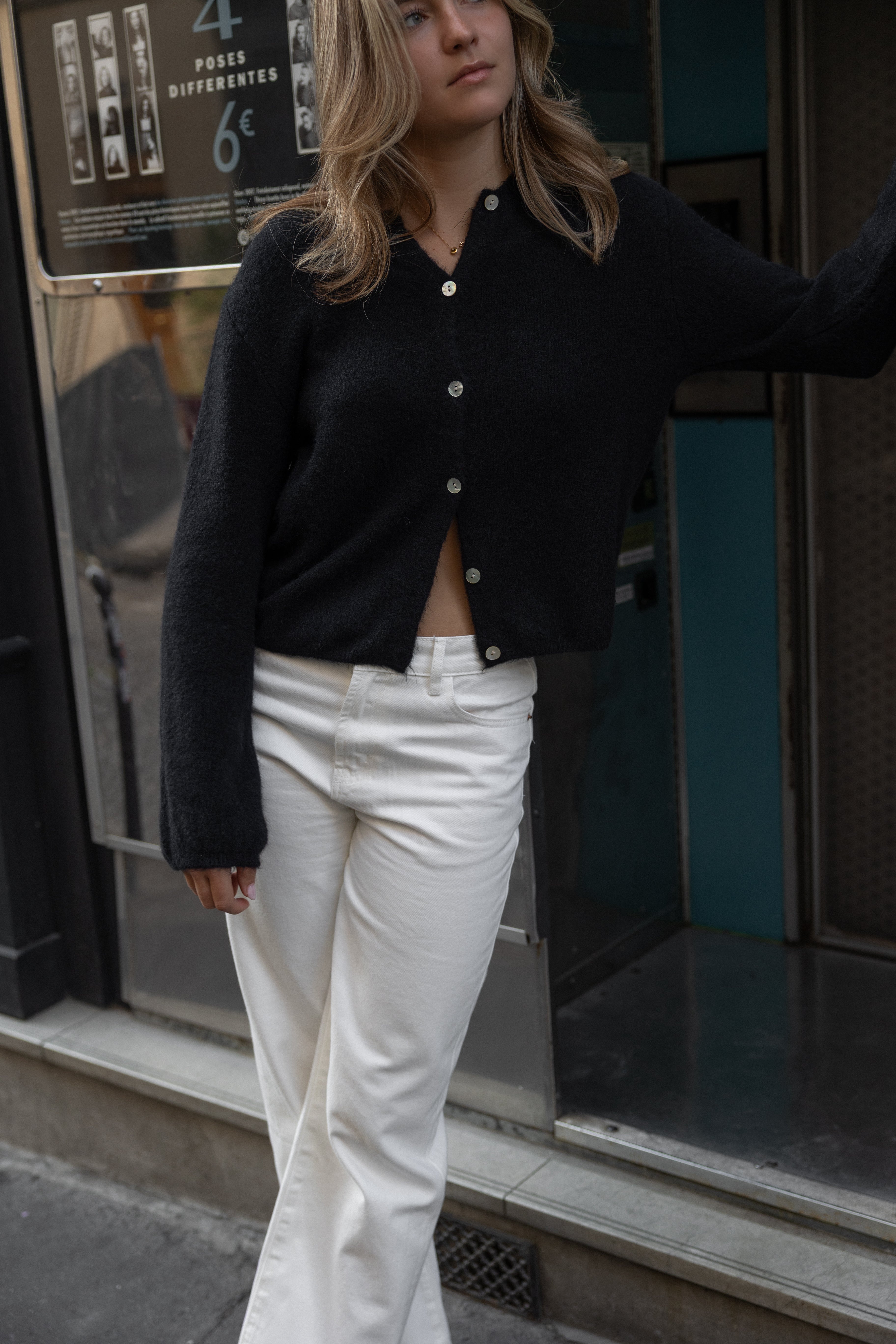 PRE-ORDER: VIENNA CARDIGAN BLACK
