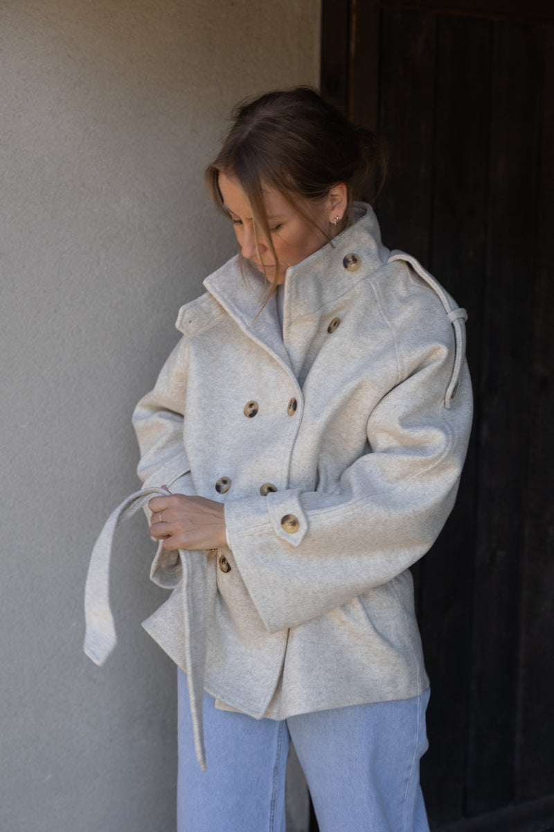 CHARLOTTE COAT BEIGE