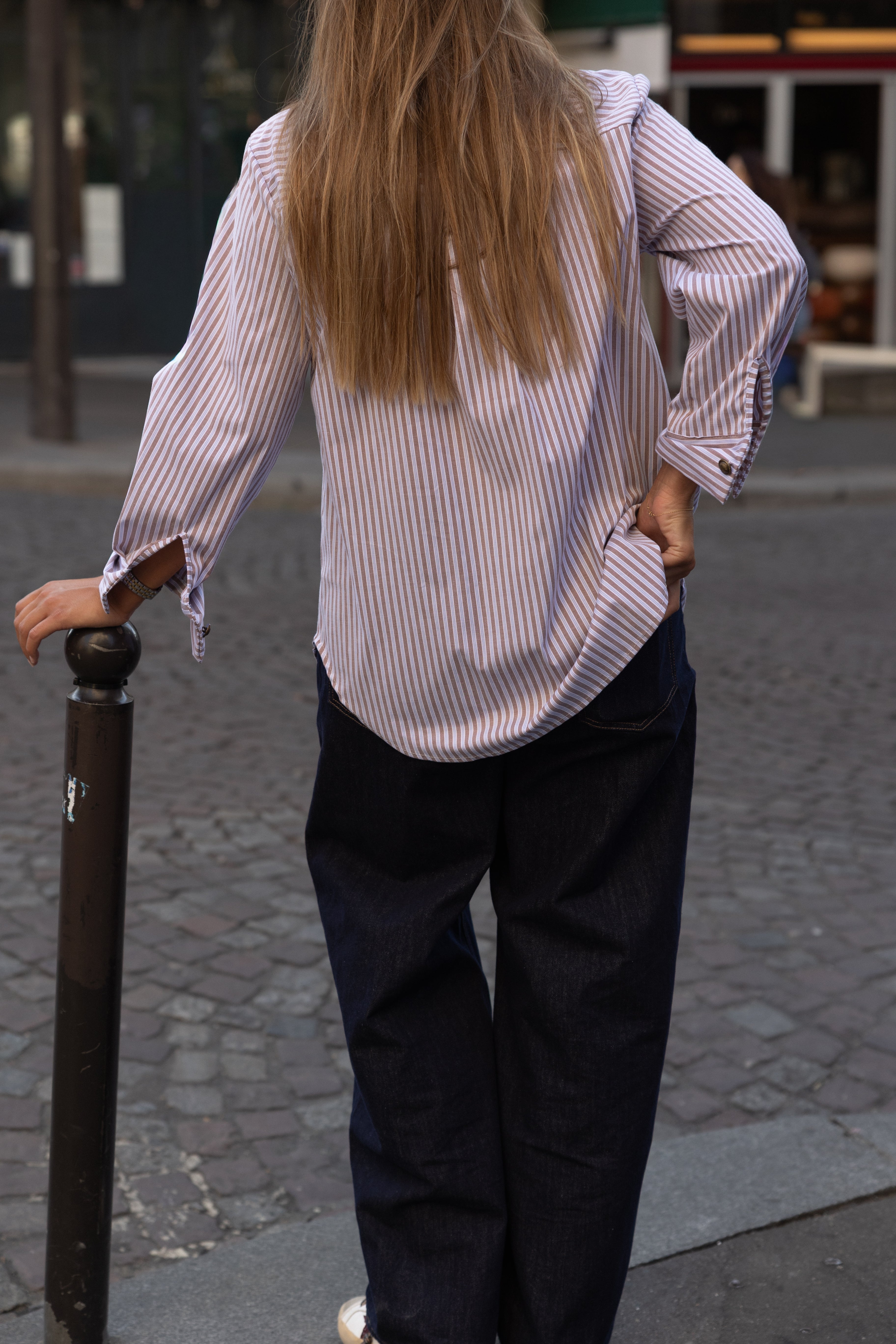 THE EVA STRIPED SHIRT