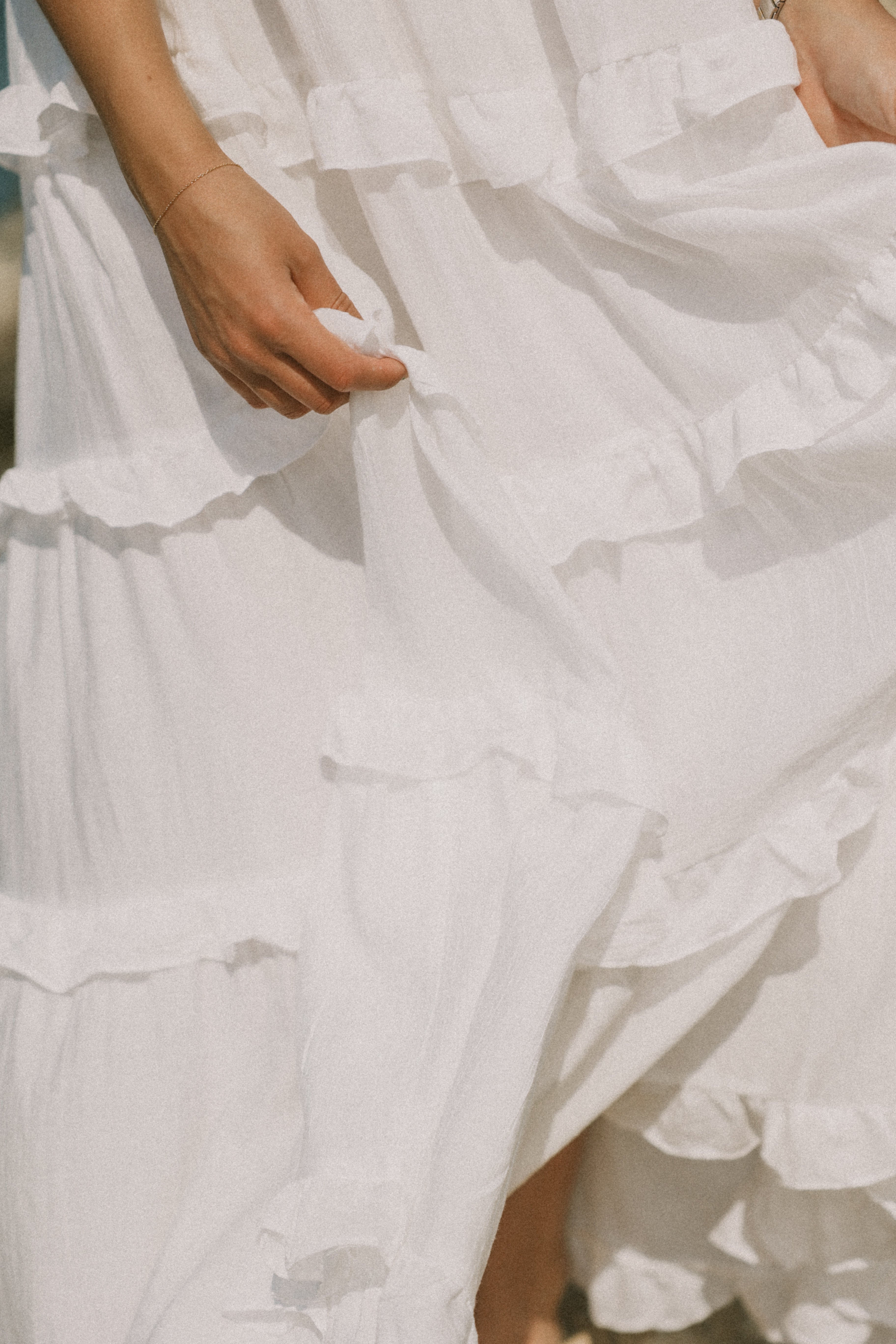MAXI SARAH DRESS WHITE