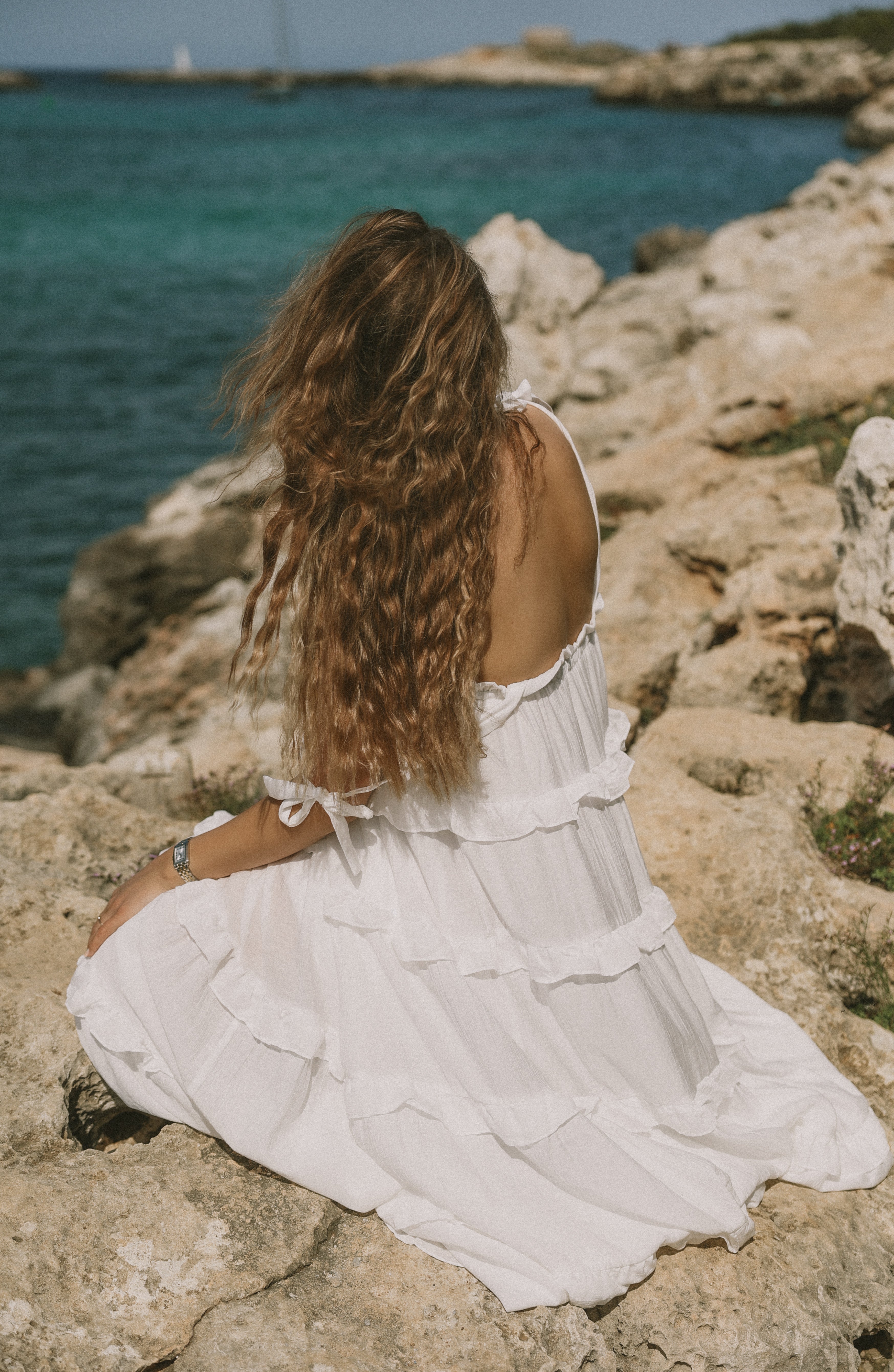 MAXI SARAH DRESS WHITE