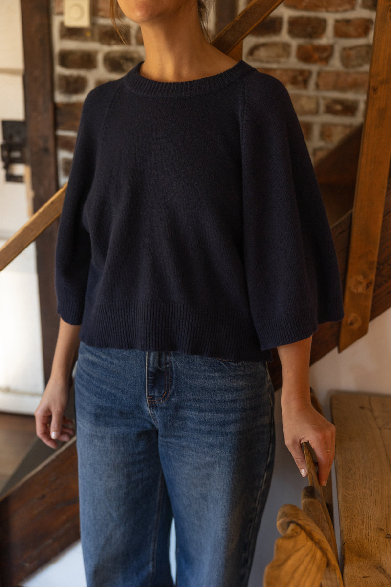 AUTUMN SAAR KNIT NAVY