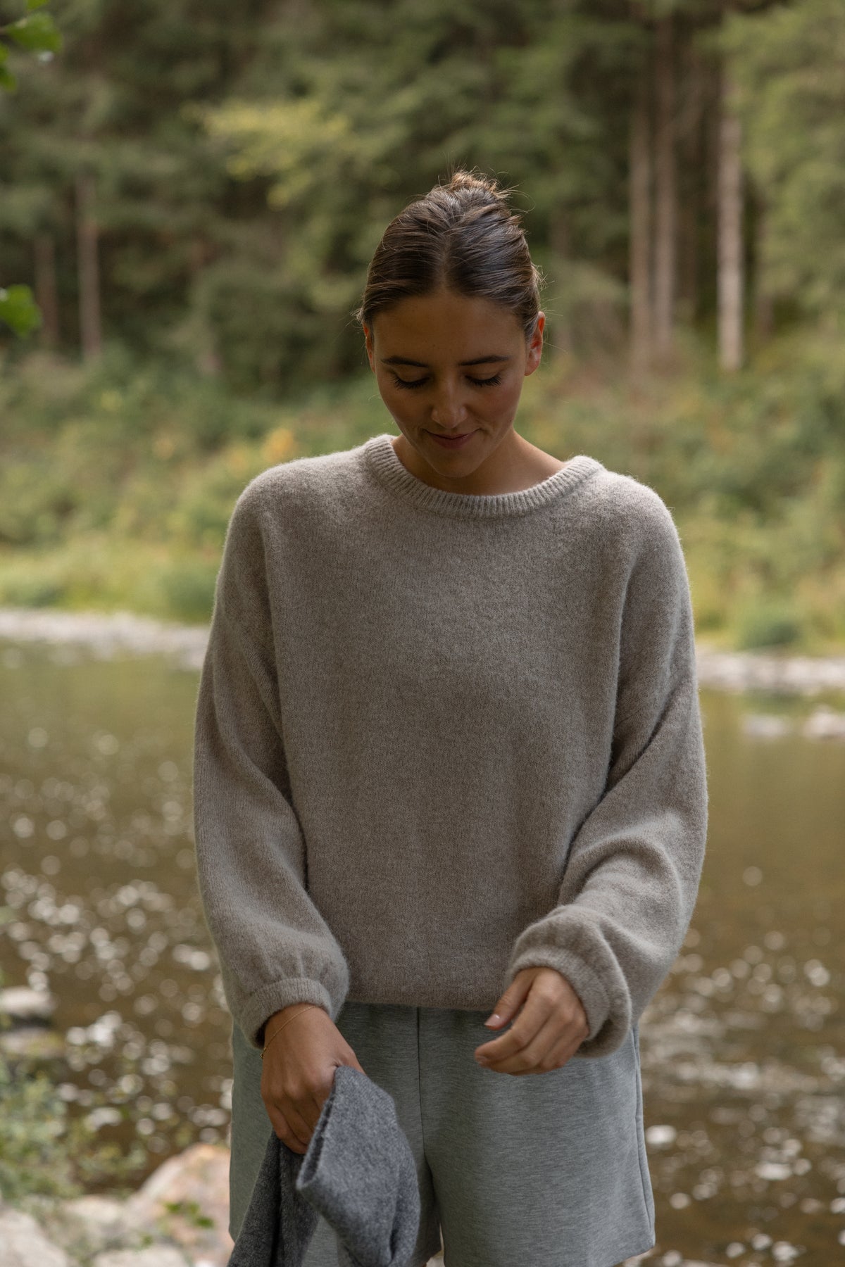 ESSENTIAL SARAH KNIT FW26 TAUPE