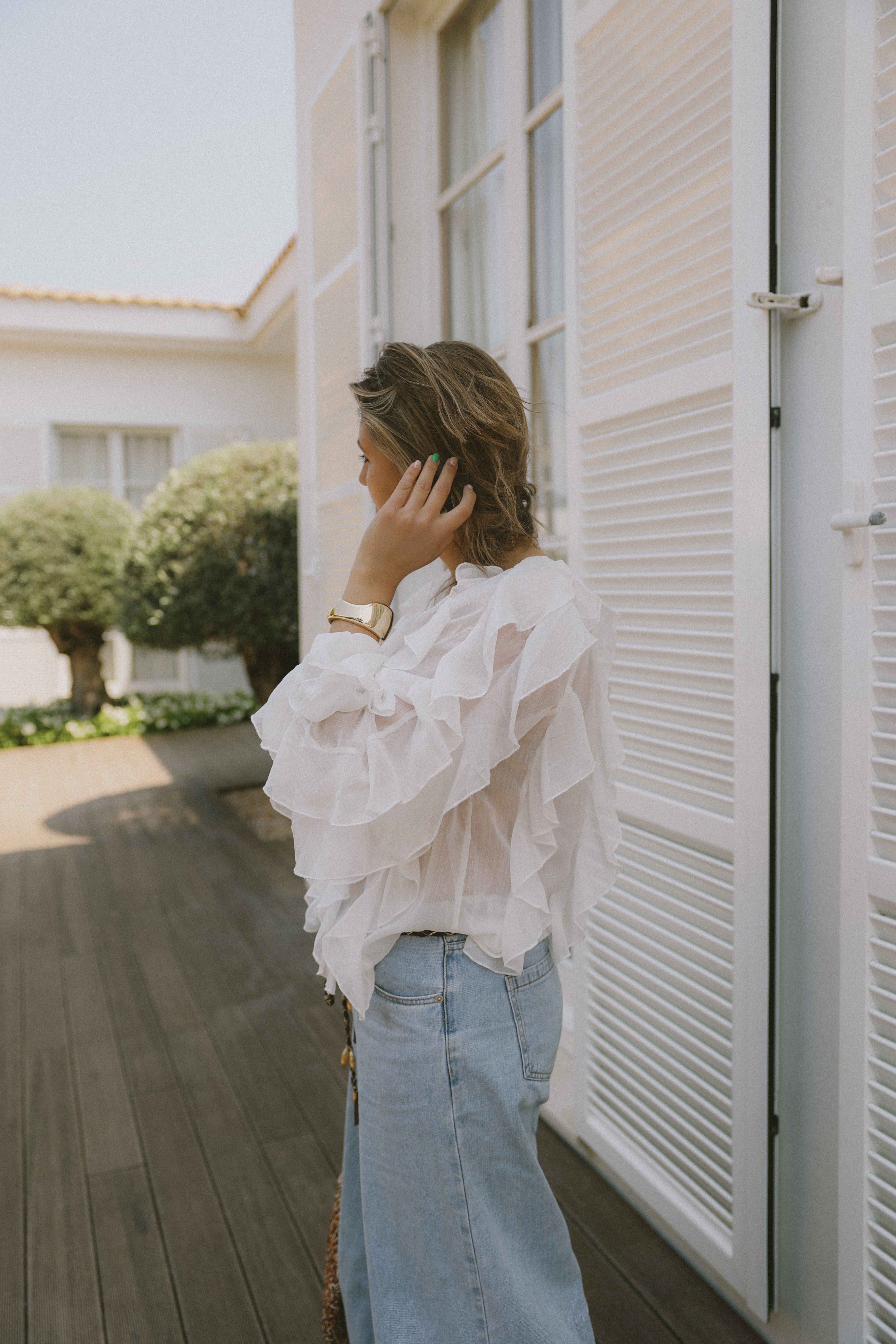VOLANT MIA TOP WHITE