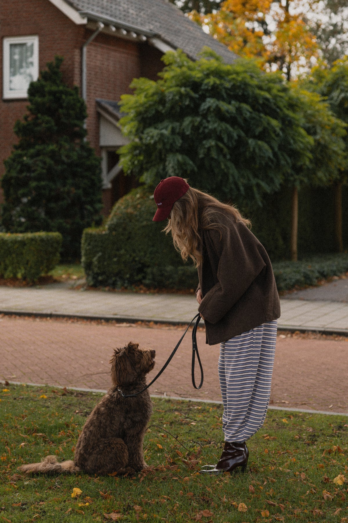 WOOL STELLA COAT CHOCO
