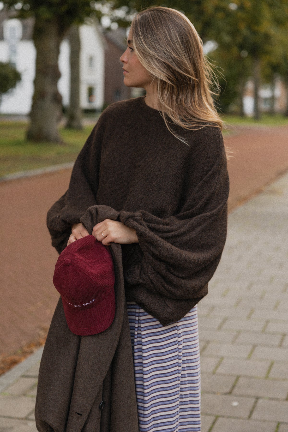 BALLOON KNIT CHOCO