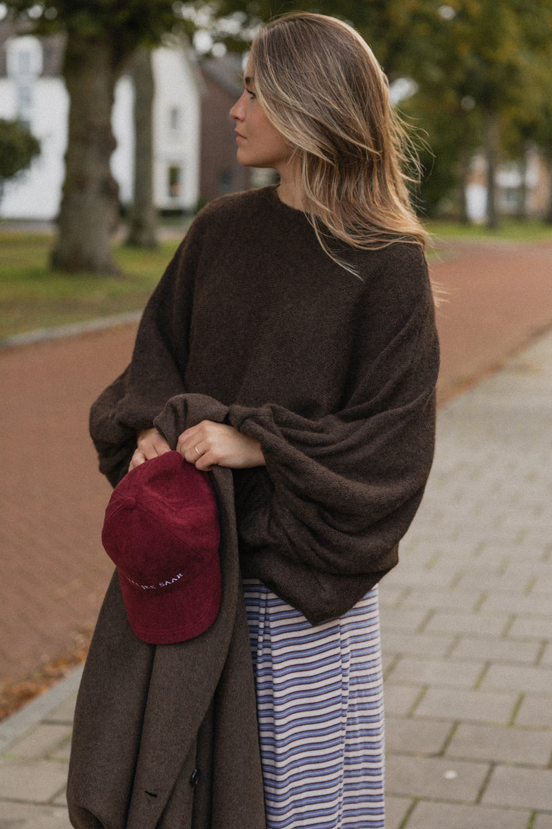 BALLOON KNIT CHOCO