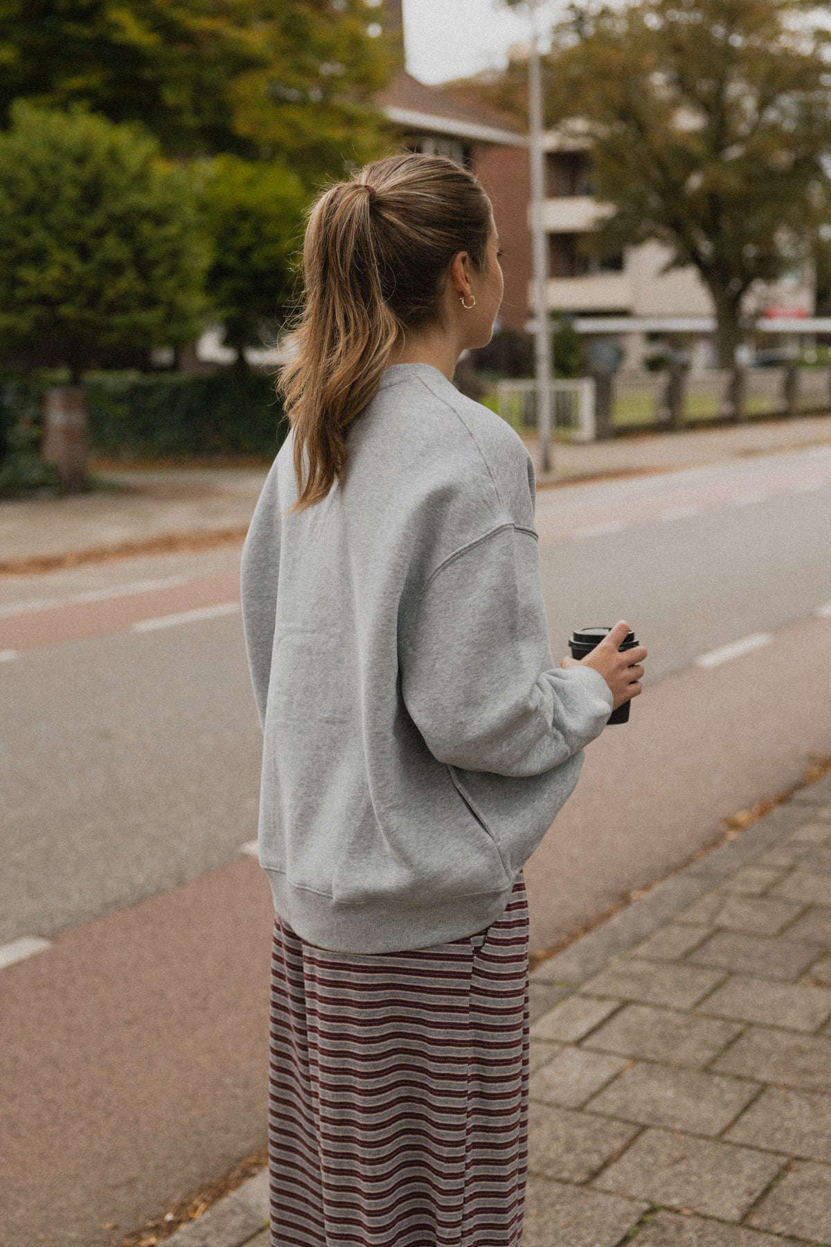 OVERSIZED KATE SWEATER LIGHT GREY