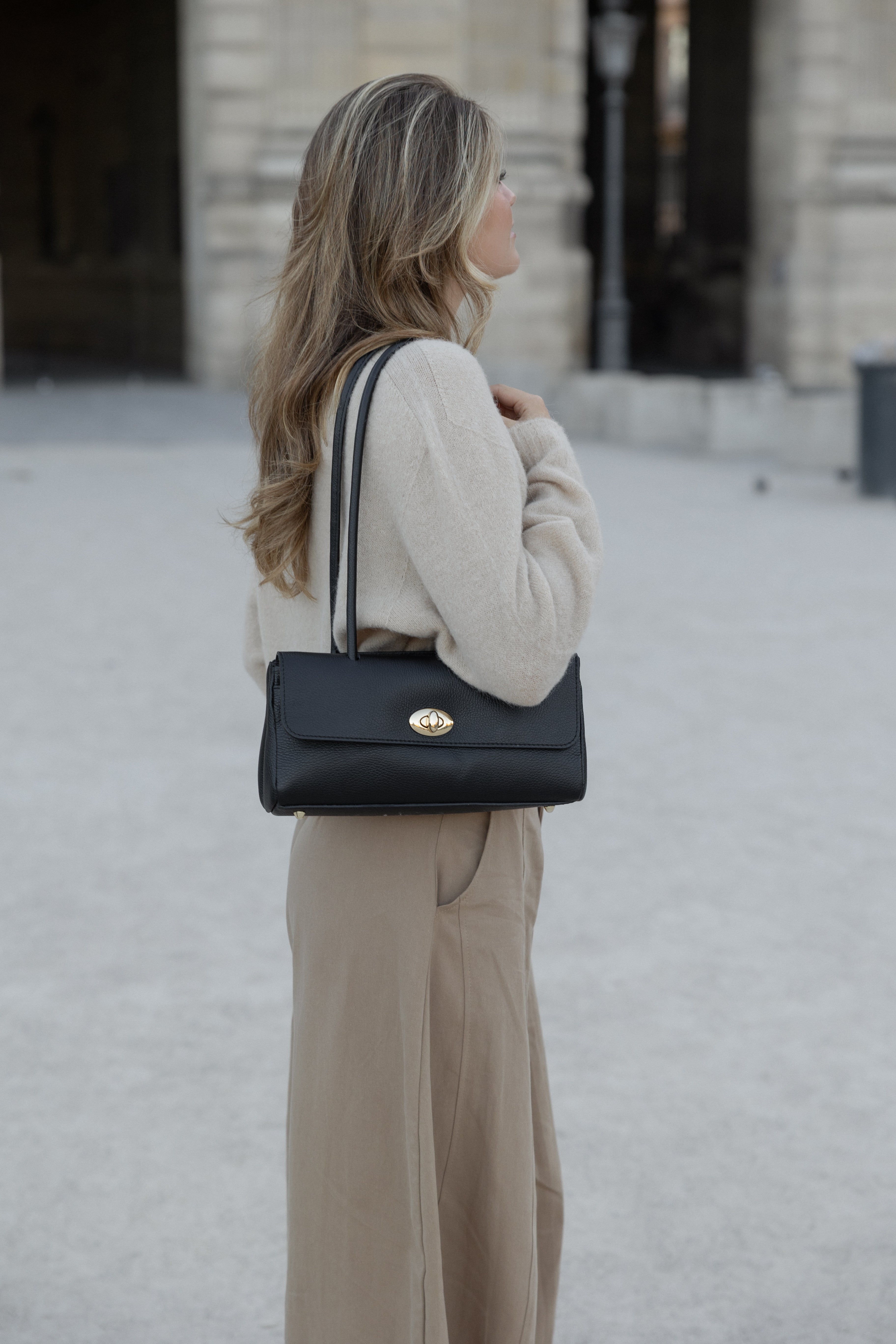 JANE ALPACA WOOL KNIT BEIGE