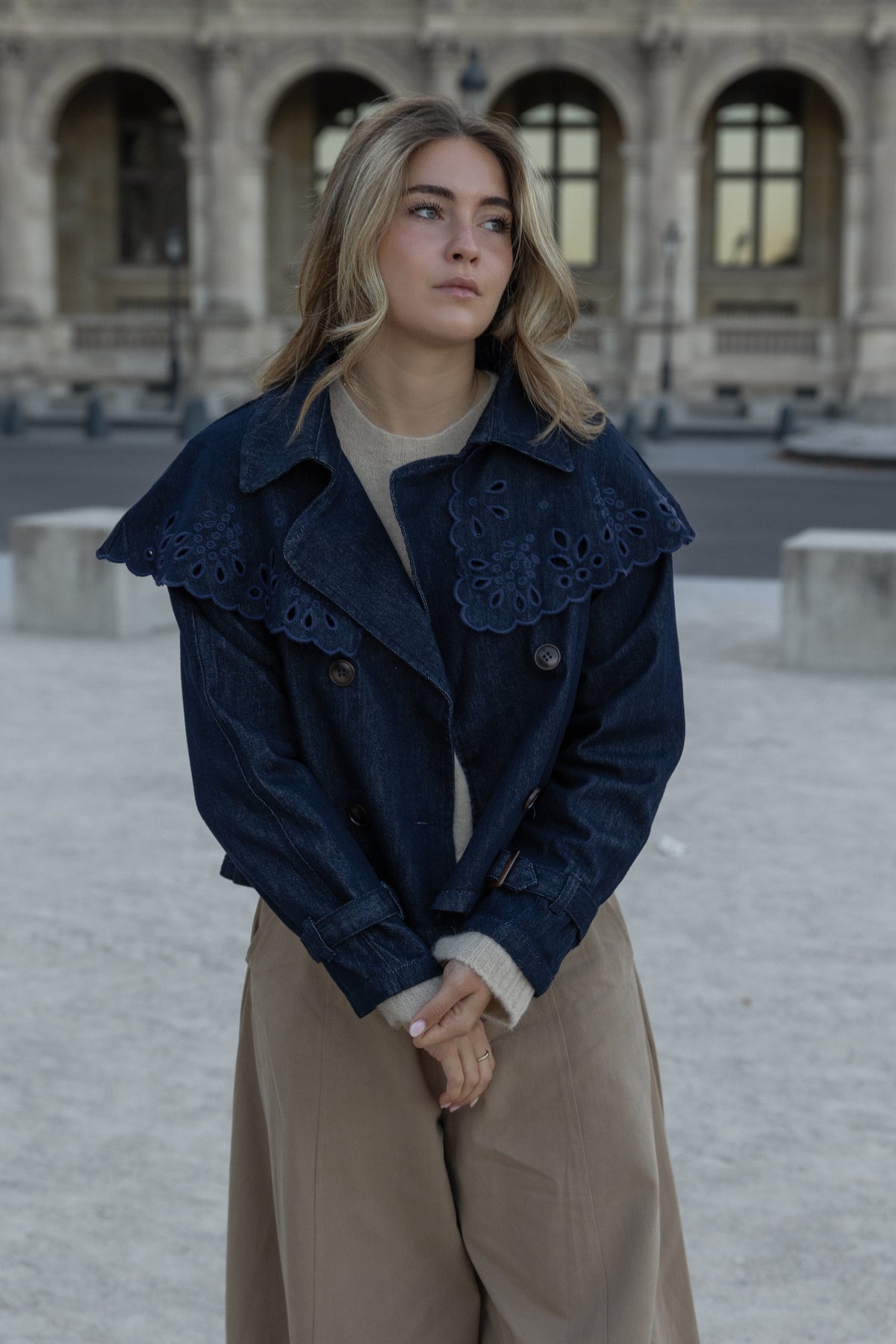 DENIM OLIVIA JACKET