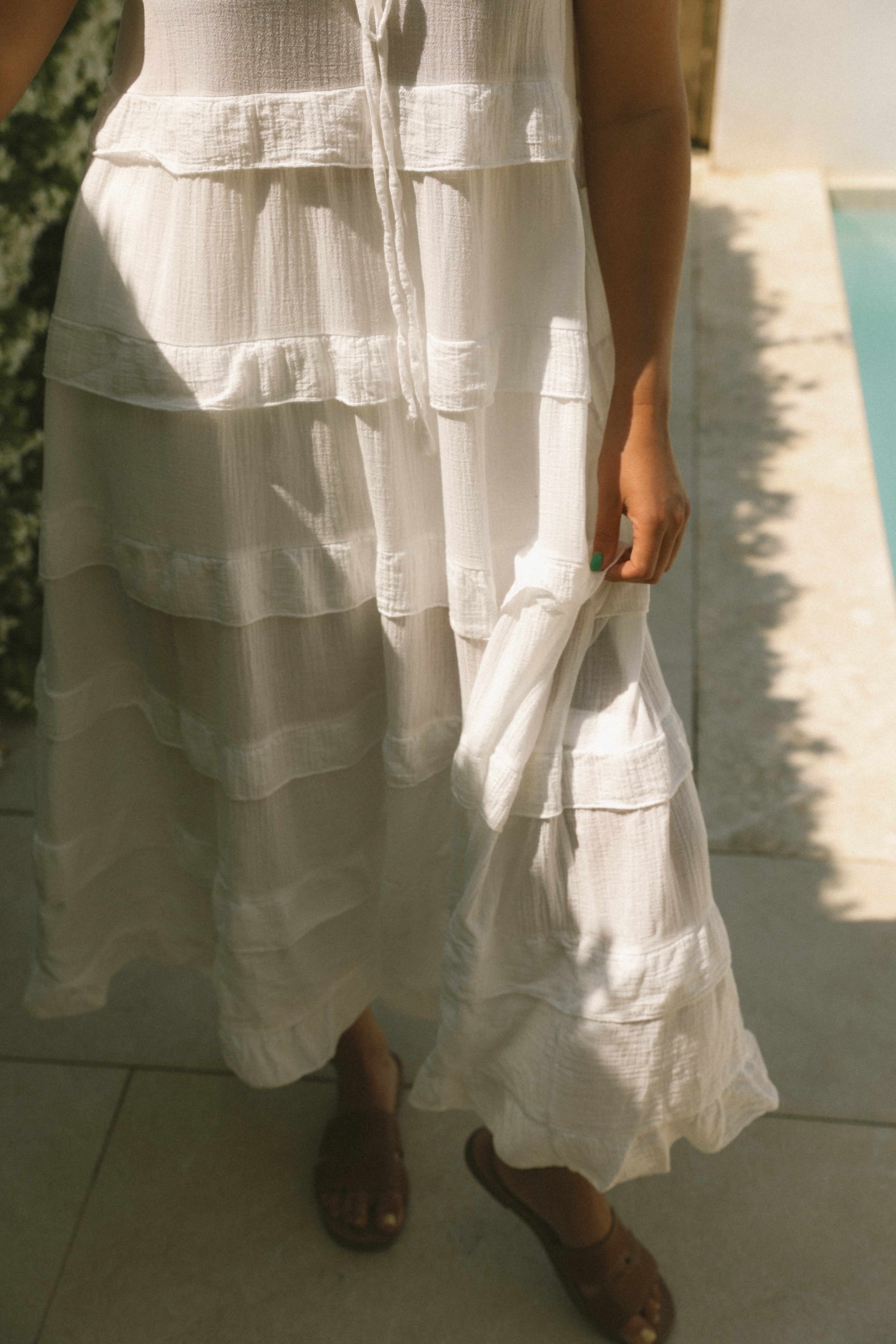 MARIE MAXI DRESS WHITE