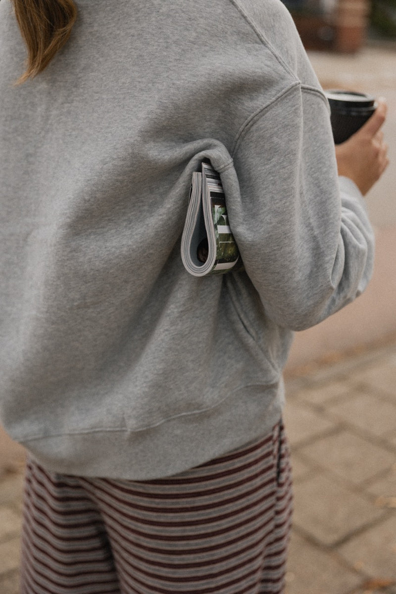 OVERSIZED KATE SWEATER LIGHT GREY