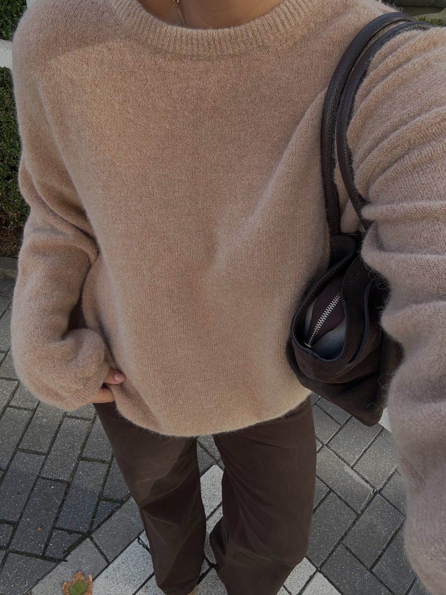 ESSENTIAL SARAH KNIT CAMEL