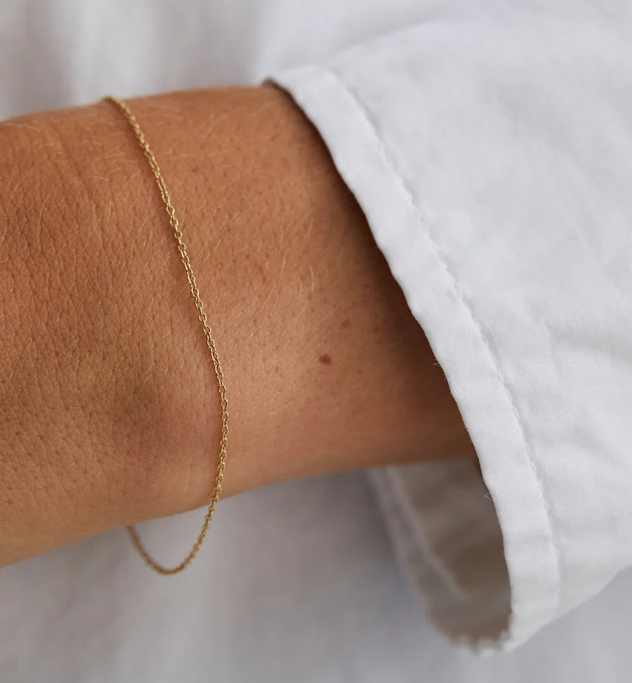 ANCHOR PLAIN BRACELET