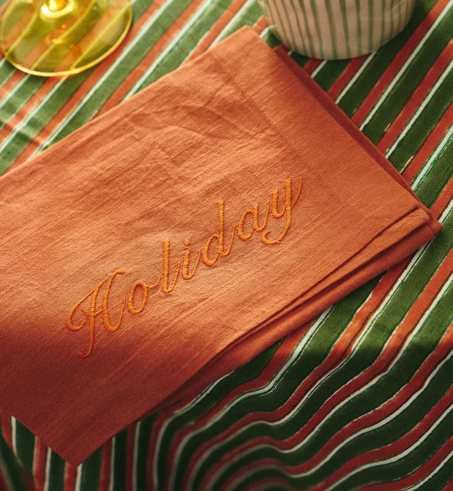 HOLIDAY NAPKIN SET OF 2