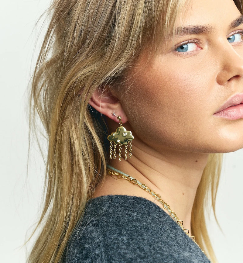 Head in the Clouds Stud Earrings